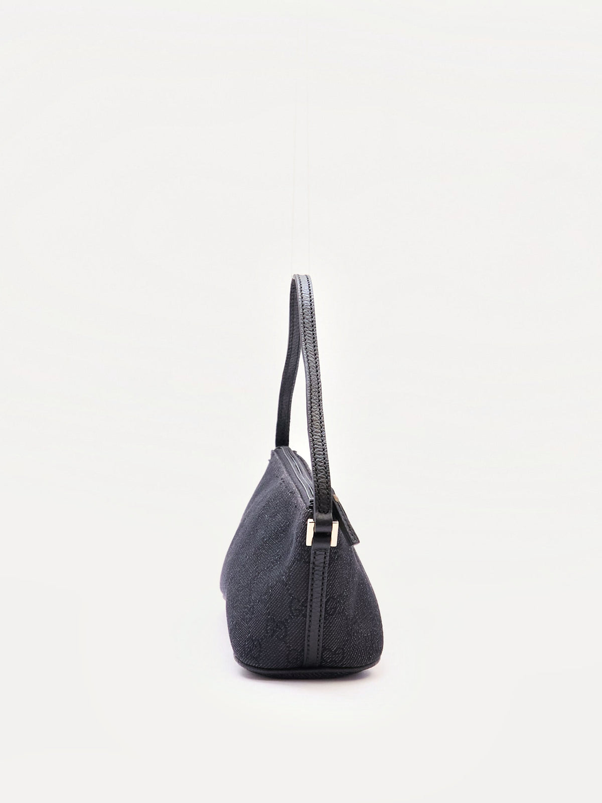 Gucci Black Monogram Pochette