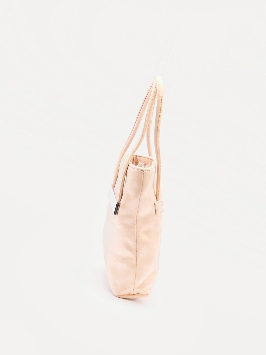 Gucci GG Beige Satin Mini Hand Bag