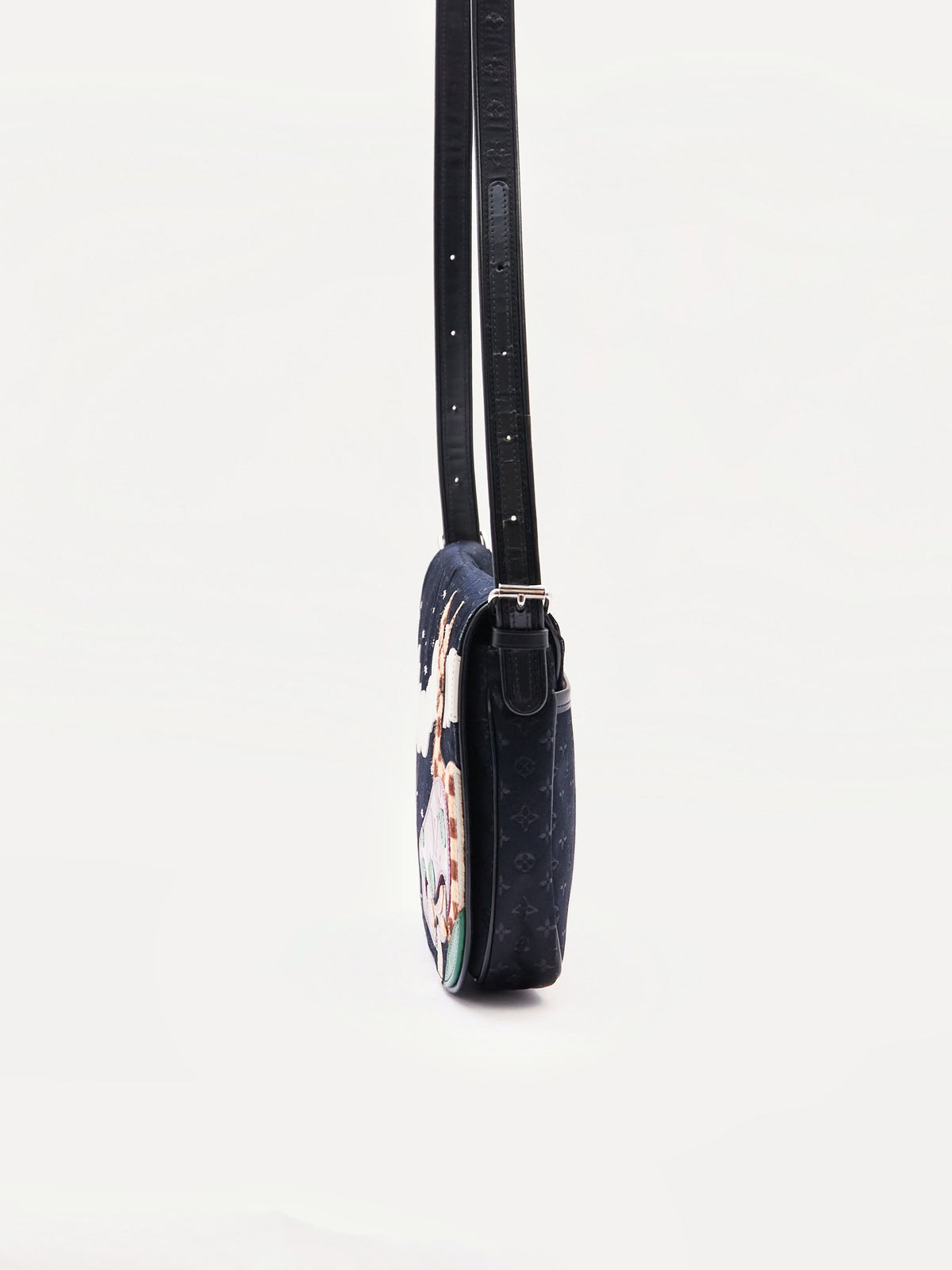 Louis Vuitton Black Monogram Patchwork Conte De Fees Musette Crossbody