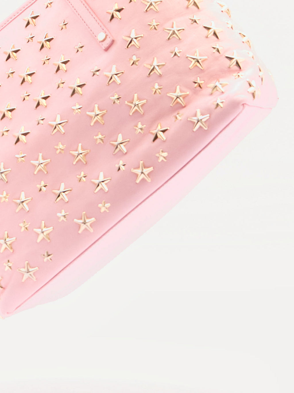 Jimmy Choo Pink Stars Studded Tote