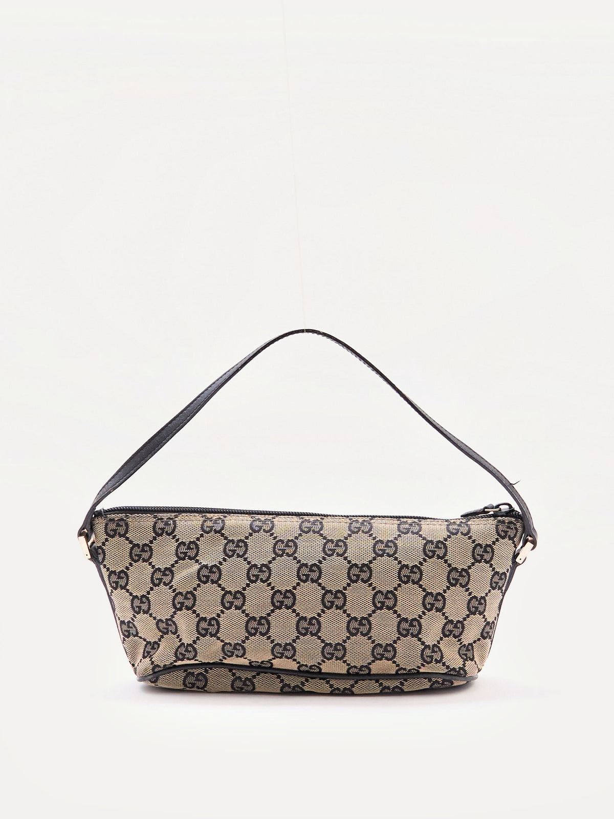Gucci Navy Monogram Pochette