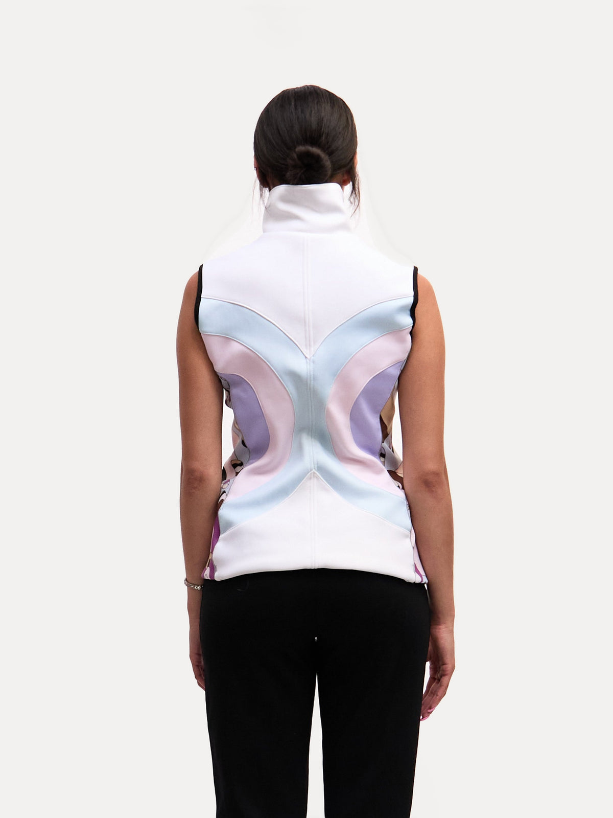 Pucci Rossingol Printed Multicolor Vest