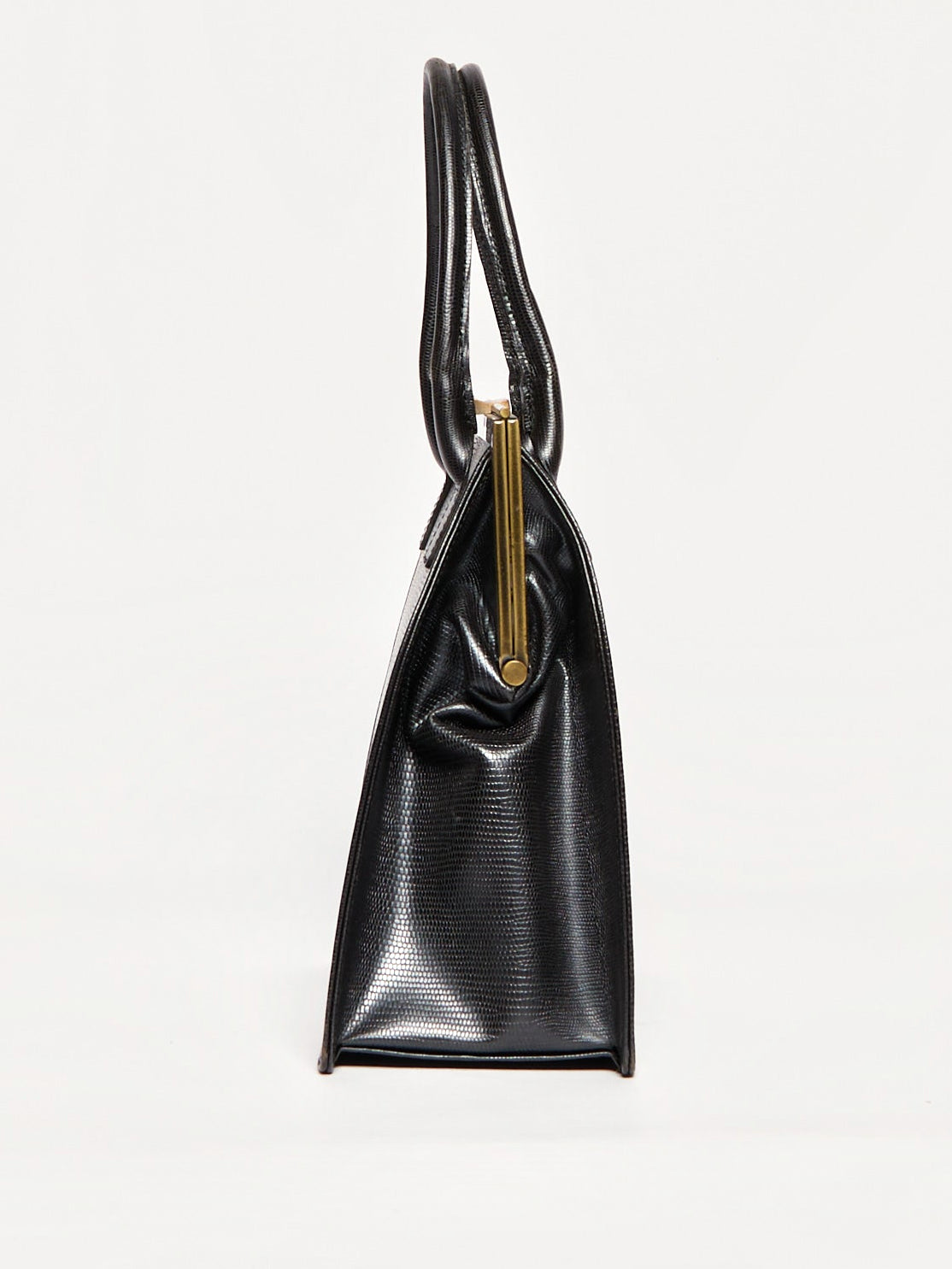 Jean Paul Gaultier Leather Top Handle Bag