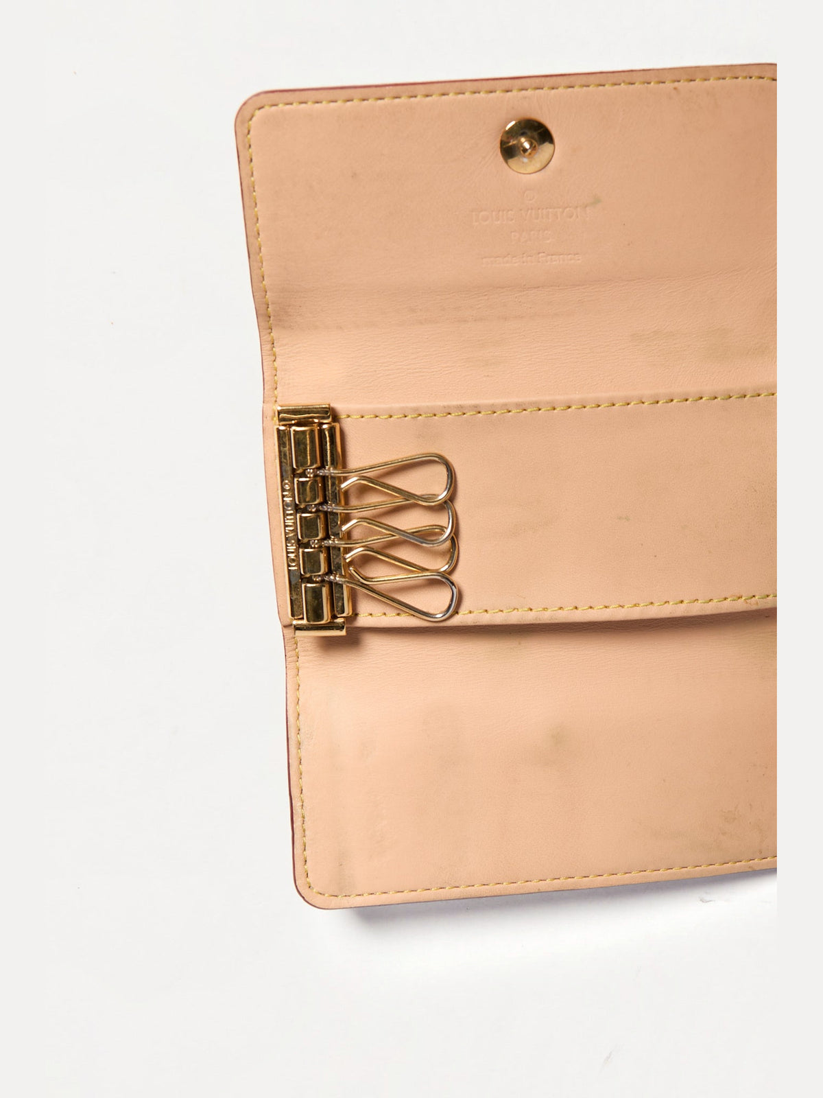 Louis Vuitton White Murakami Monogram Multicolor Key Case