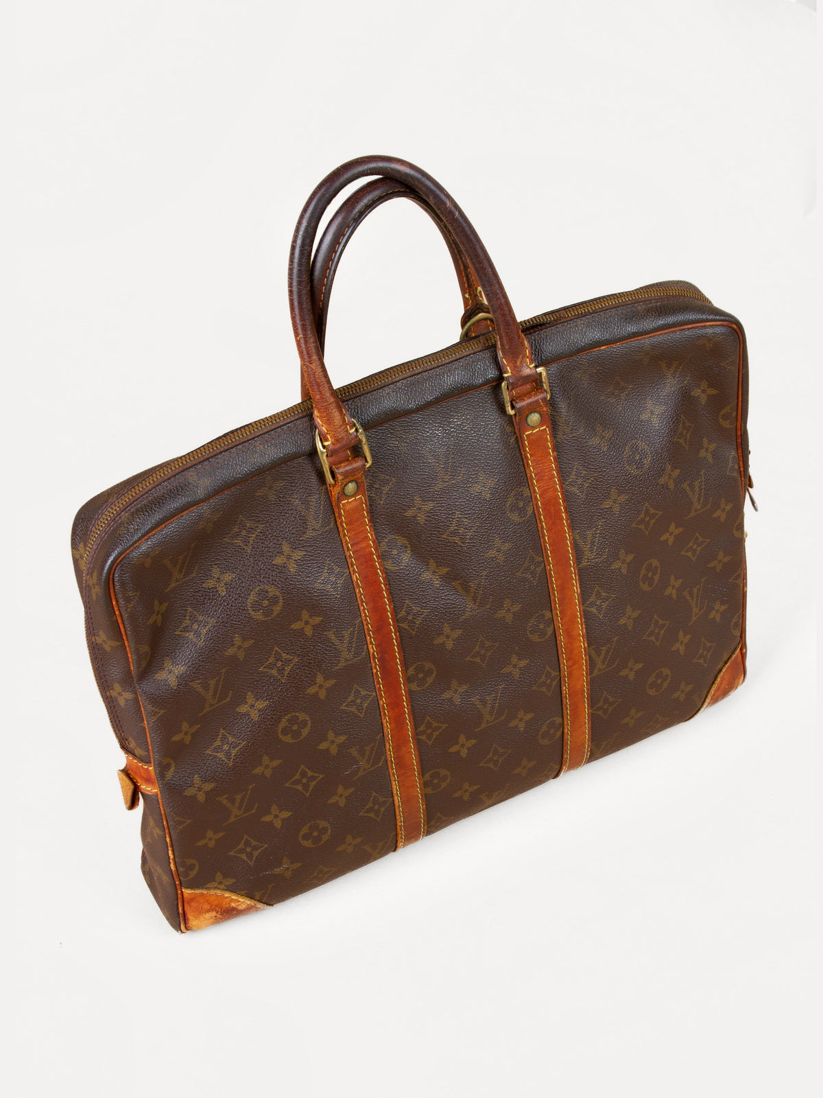 Vintage Louis Vuitton Monogram Porte-Documents Voyage | Designer Bag Handbag