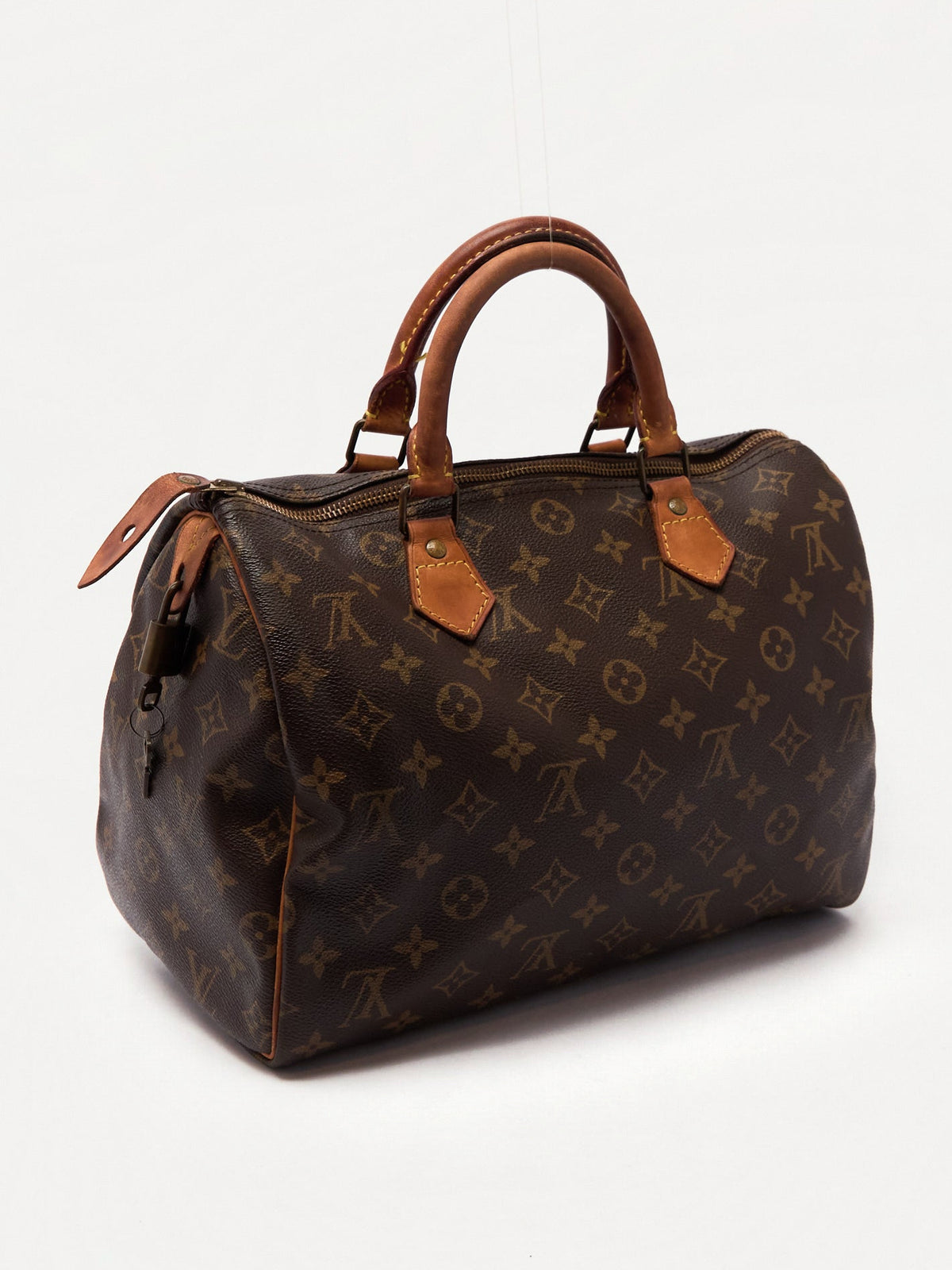 Louis Vuitton Speedy 30 Brown Monogram Handbag