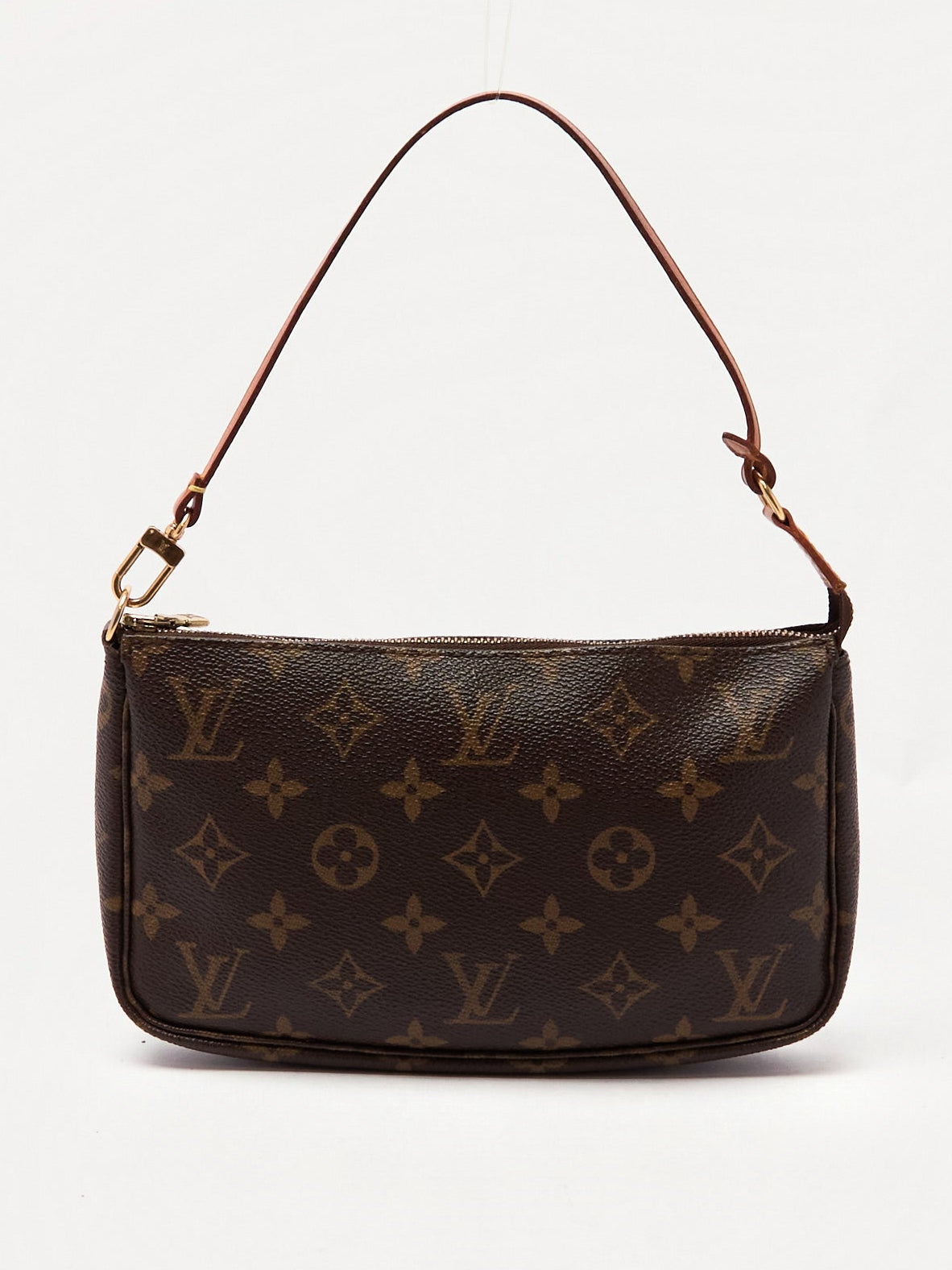 90's Louis Vuitton Pochette Accessoires Brown Monogram Pouch