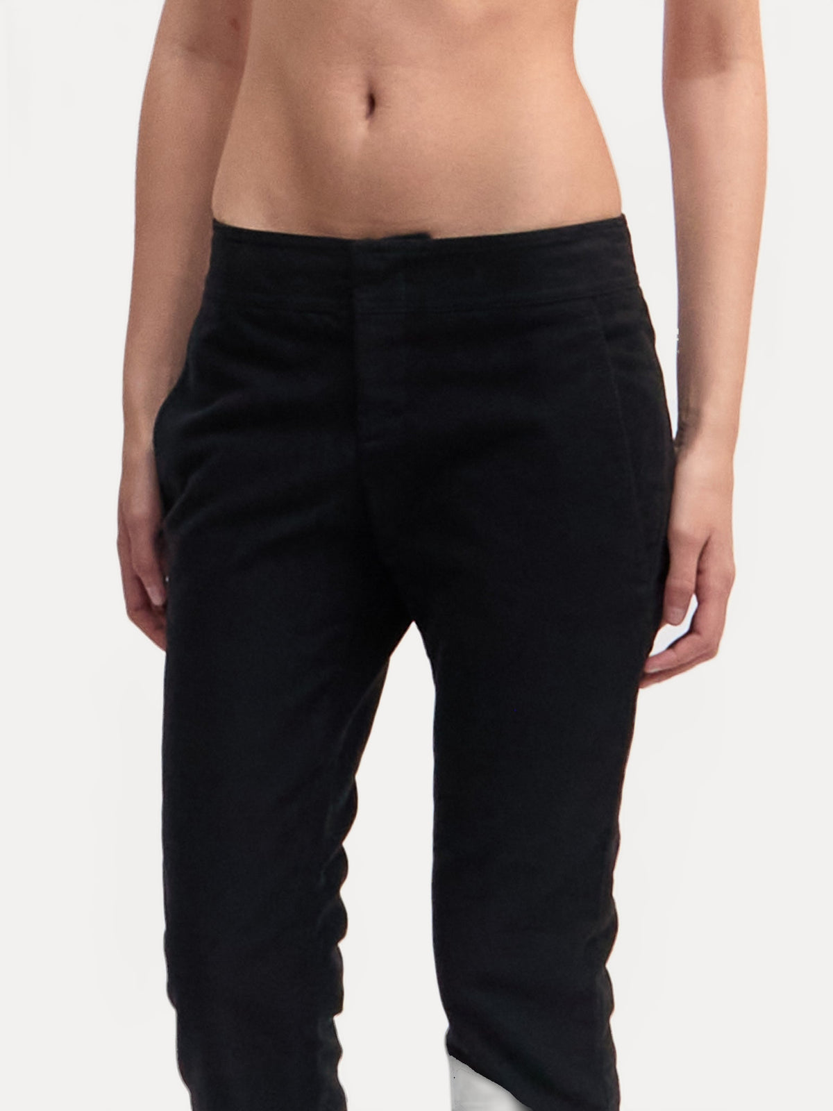 90's Navy Gucci Cropped Trouser