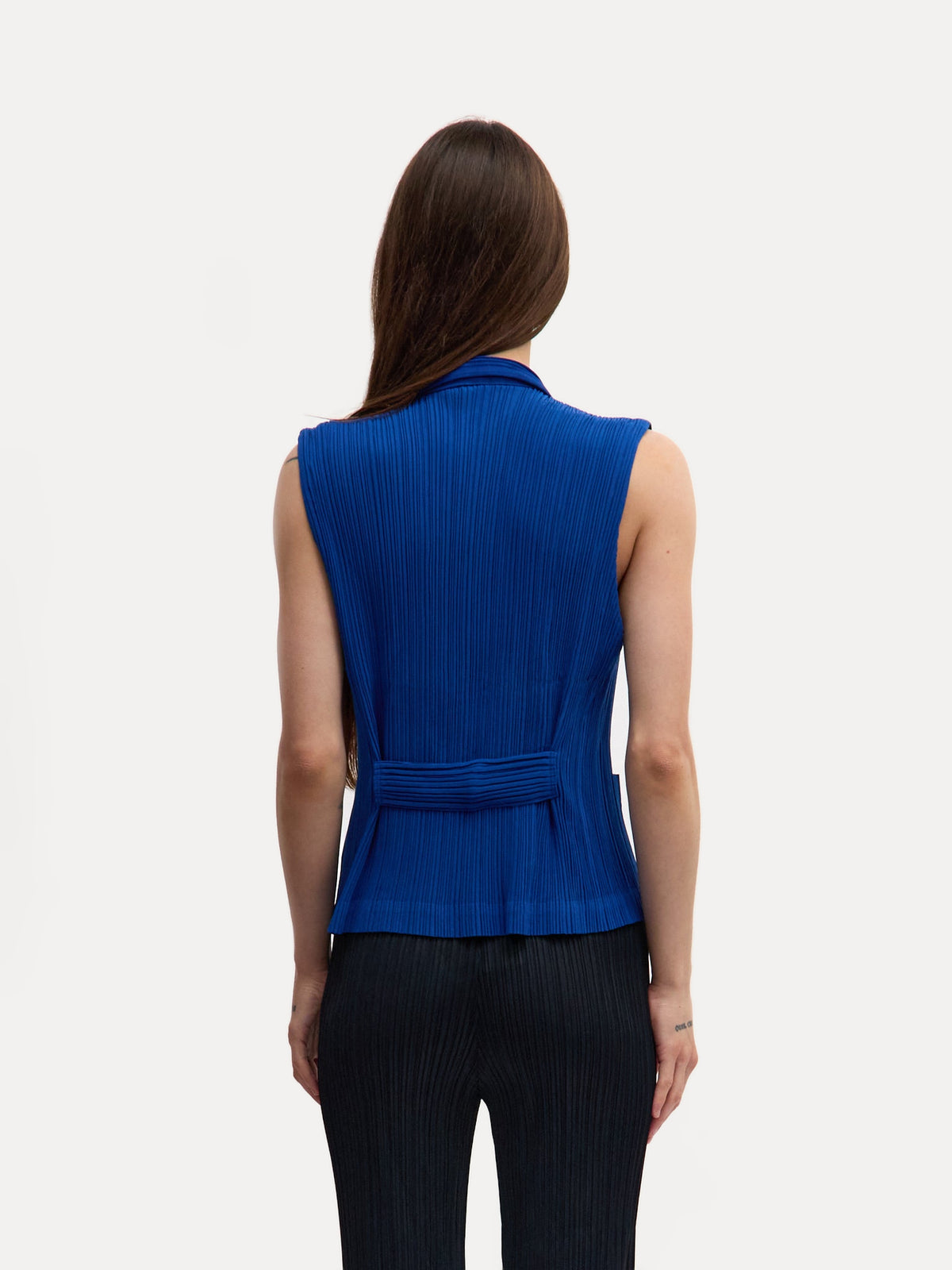 Issey Miyake Blue Vest