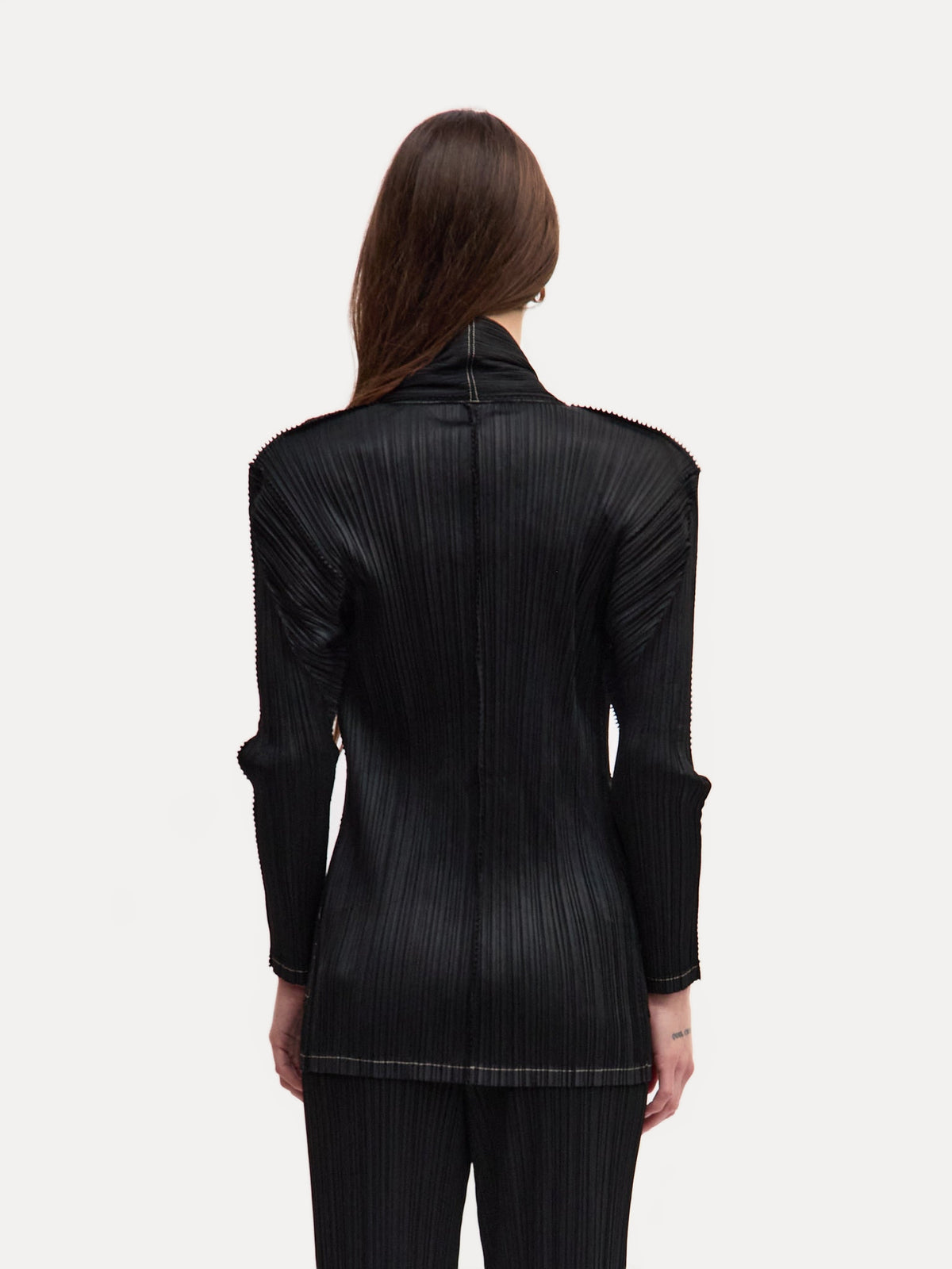 2014 Pleats Please Black Long Sleeve