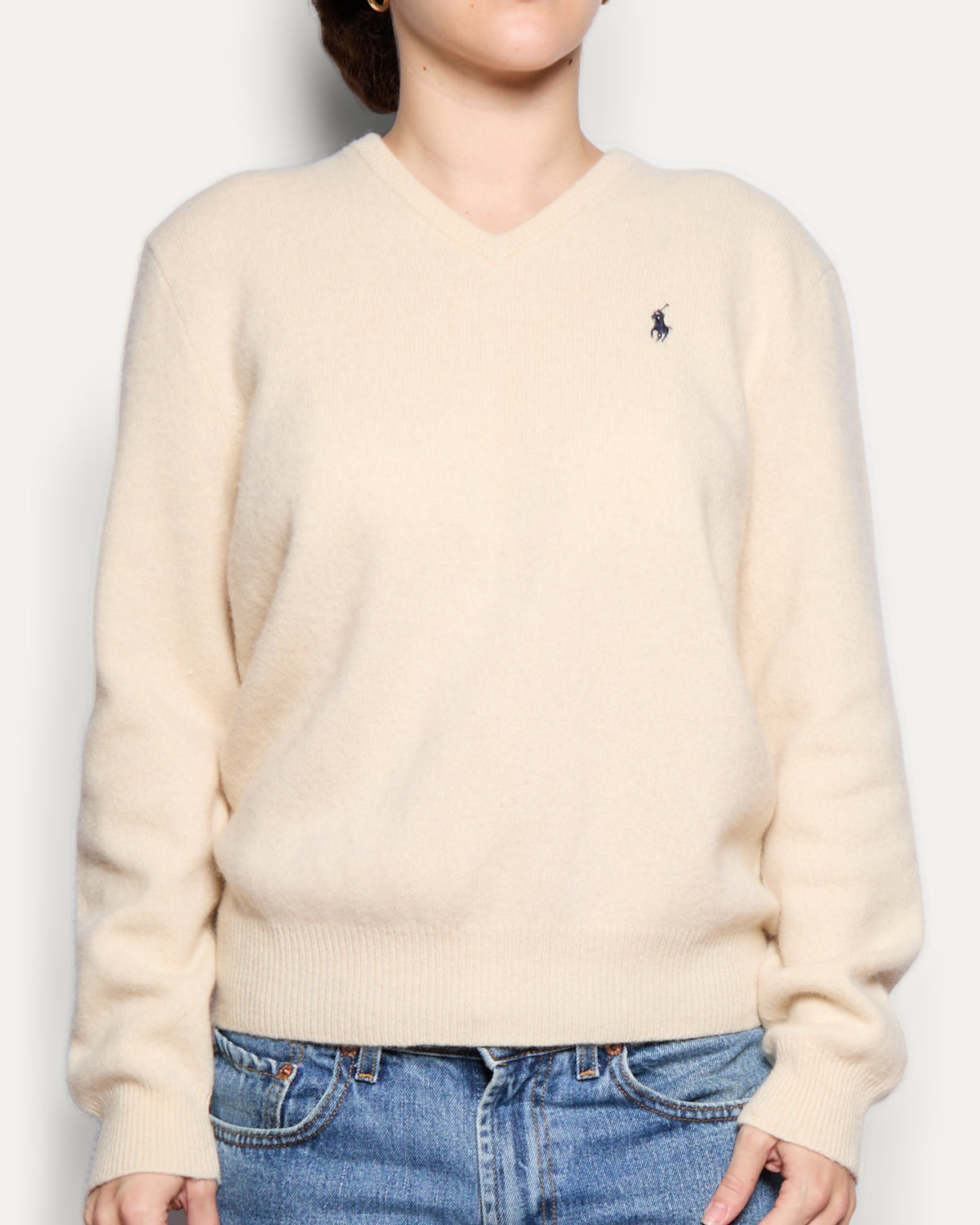 Ralph Lauren V-Neck Wool Sweater