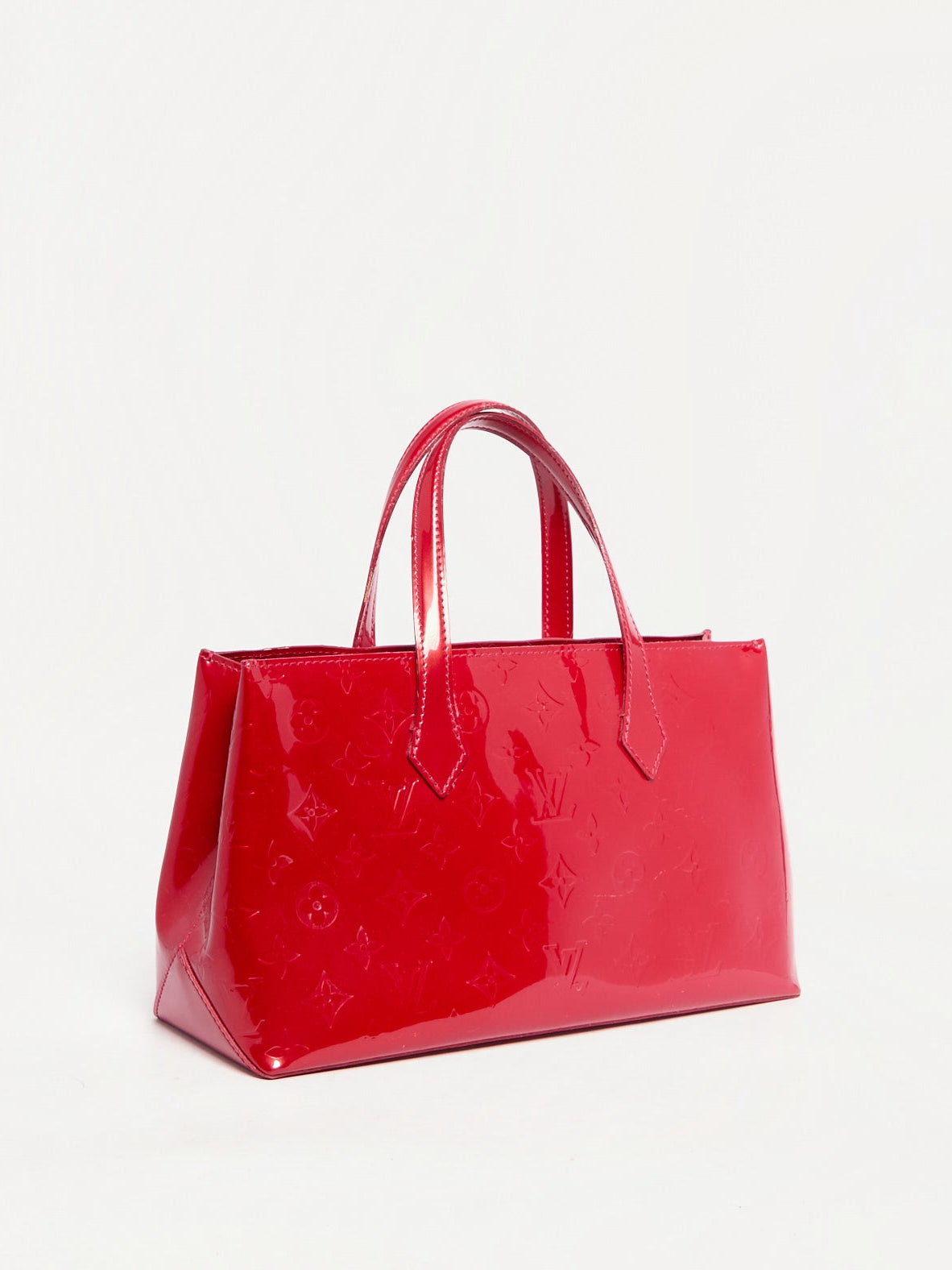 Louis Vuitton Red Patent Wilshire PM Bag