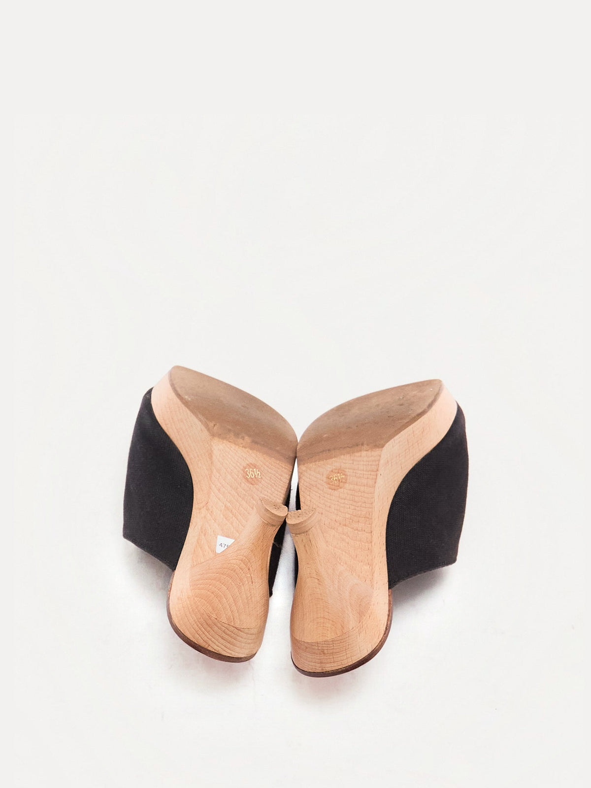 Chanel Canvas Flower Clog 36.5