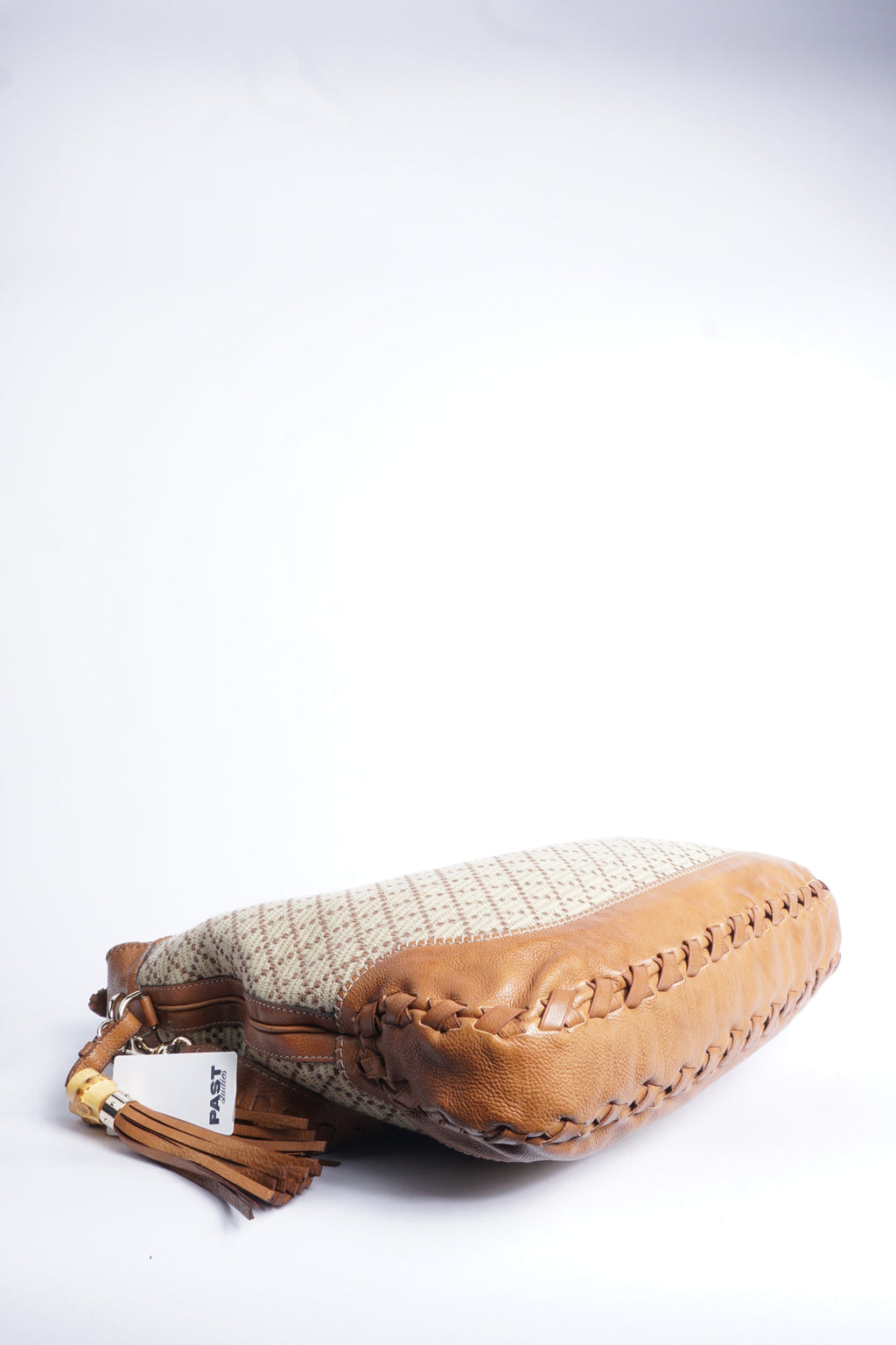 Gucci Jackie Diamante Bamboo Tassel Bag