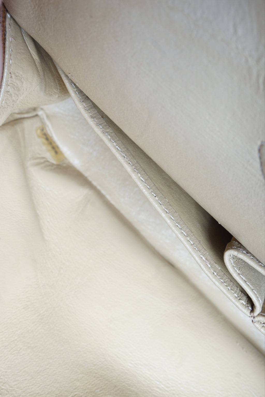 Chanel Brown Lambskin Double Flap Bag