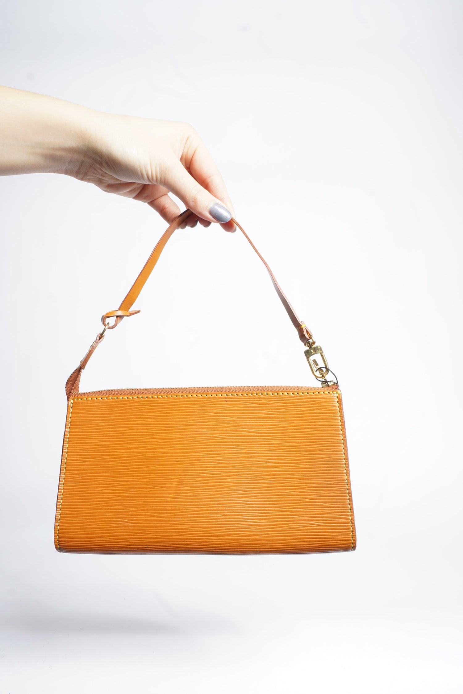 Louis Vuitton Brown Epi Leather Pochette