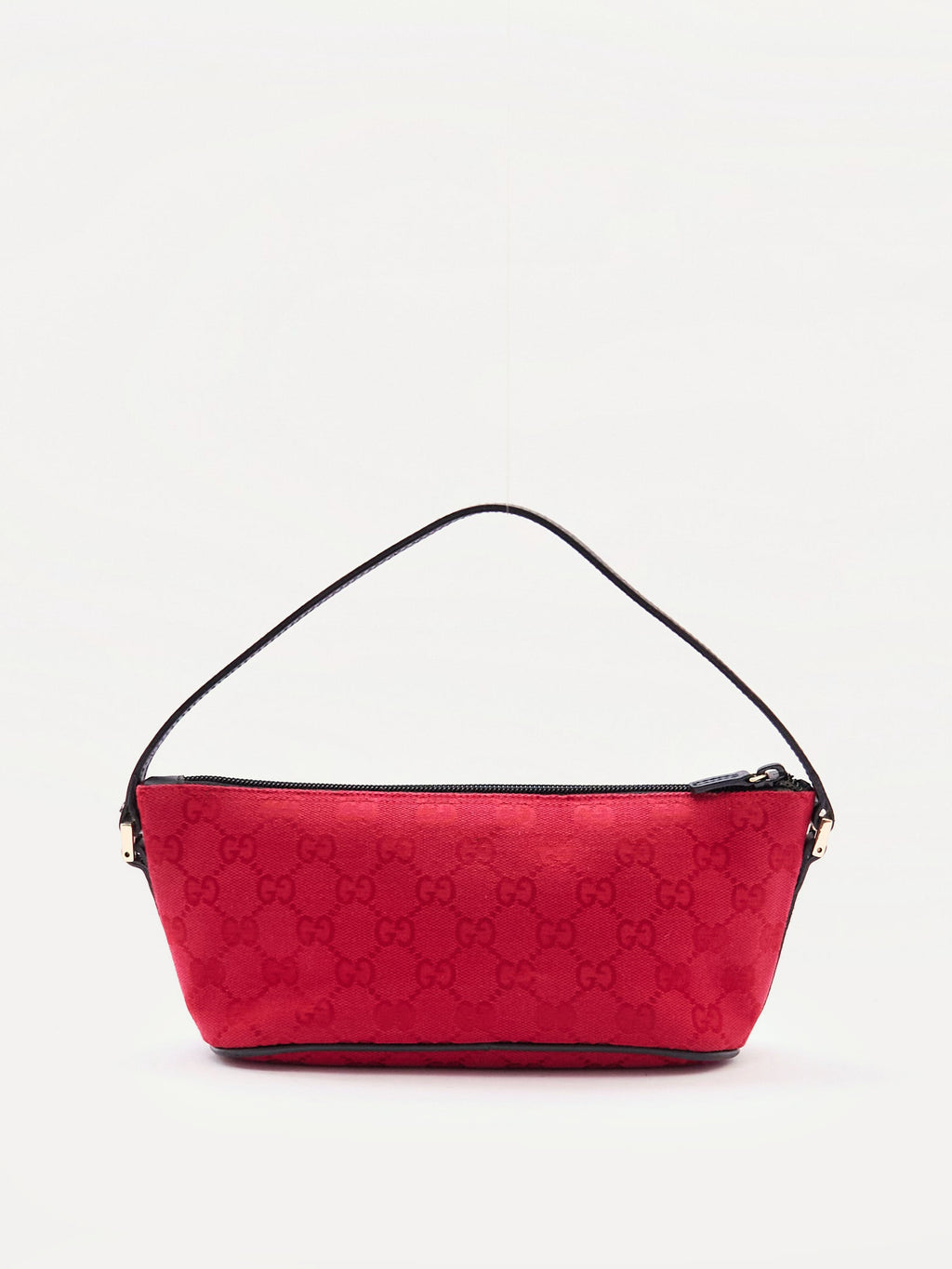 Gucci Red GG Monogram Pochette