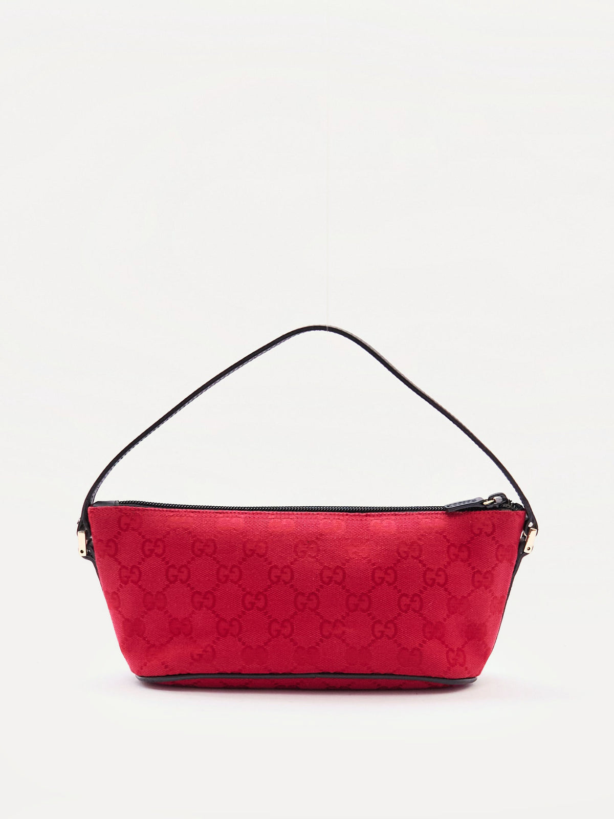 Gucci Red GG Monogram Pochette