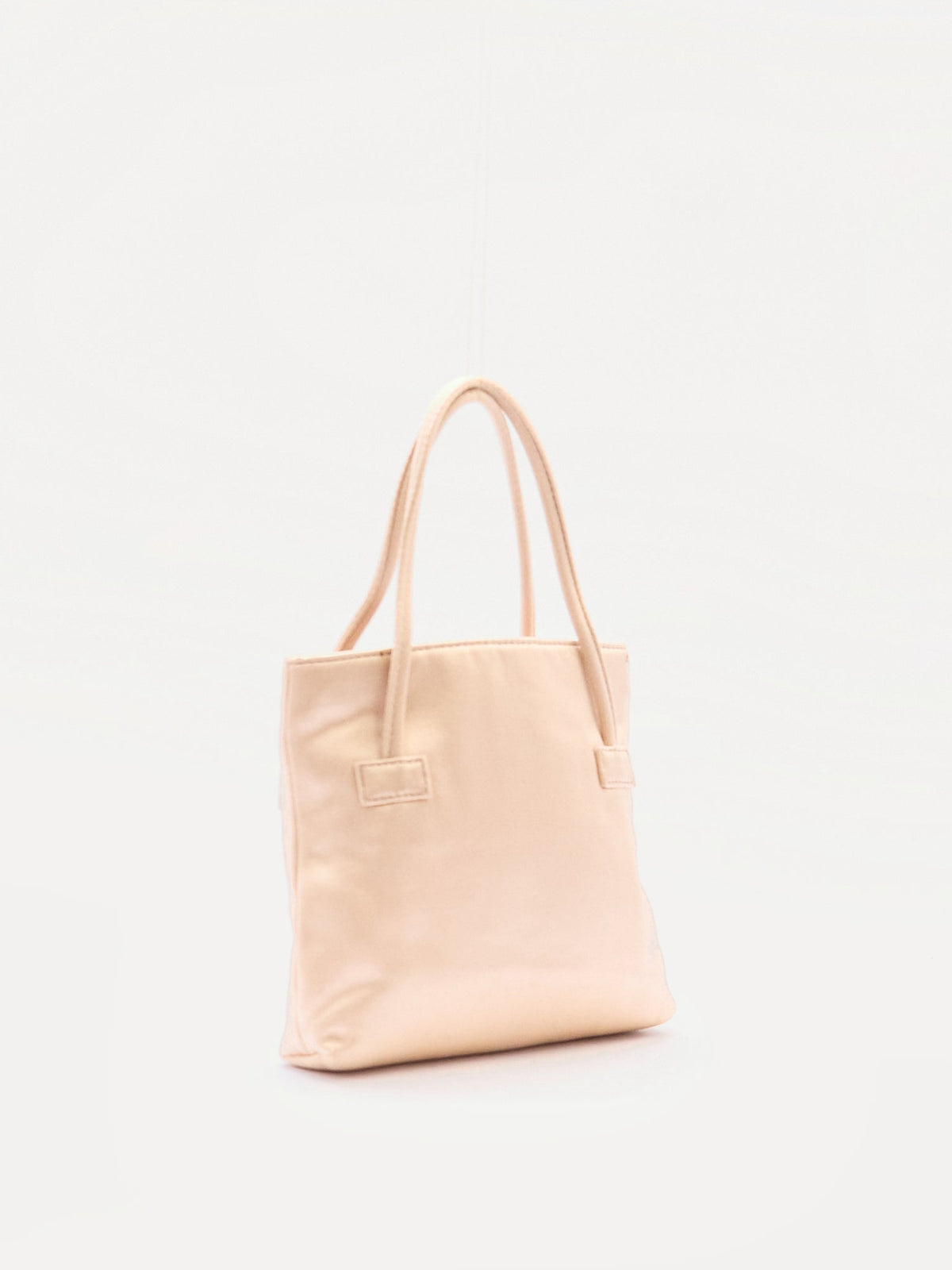 Gucci GG Beige Satin Mini Hand Bag
