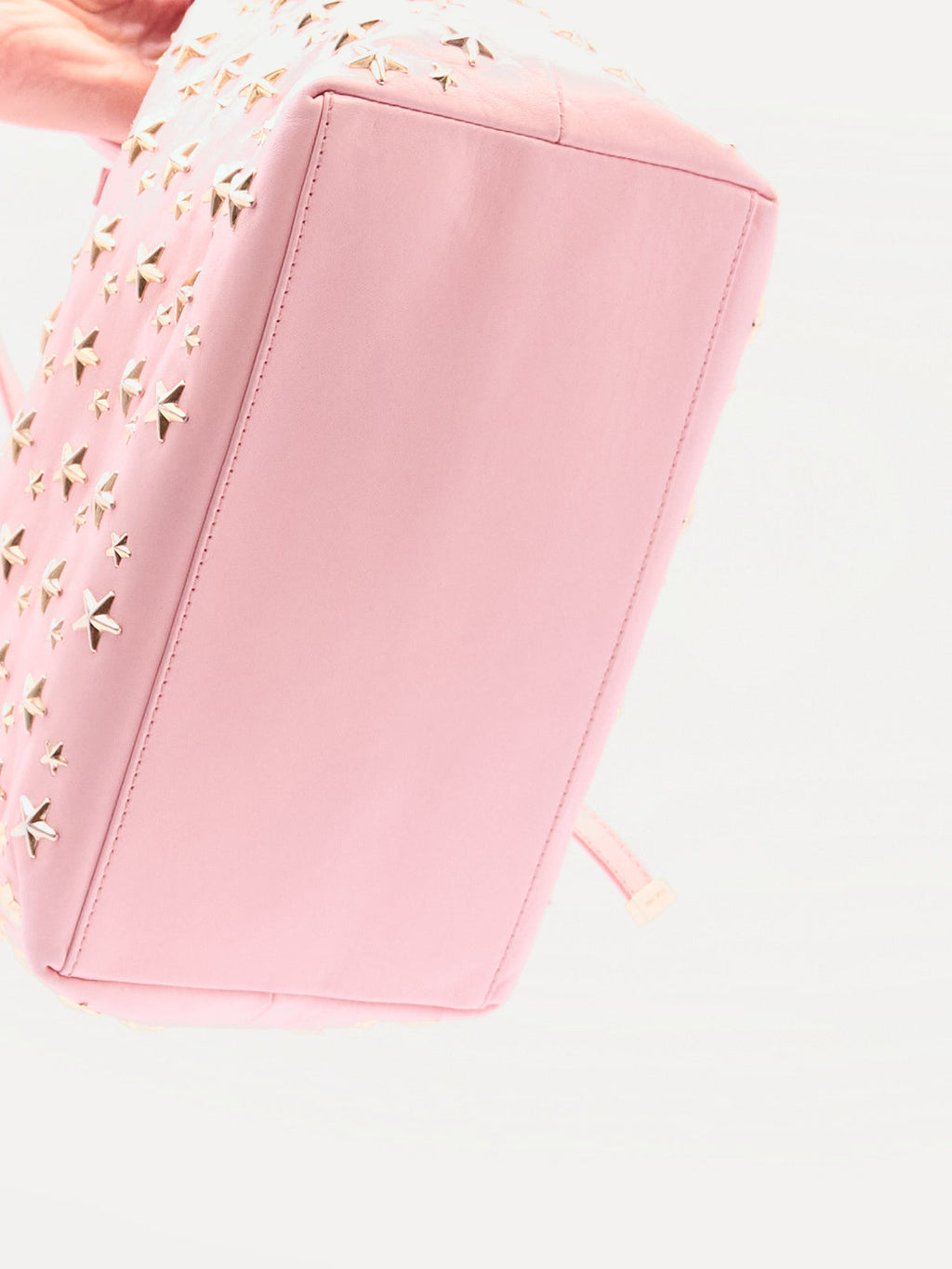 Jimmy Choo Pink Stars Studded Tote