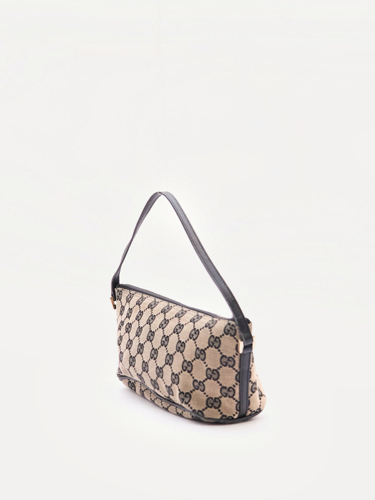 Gucci Navy Monogram Pochette