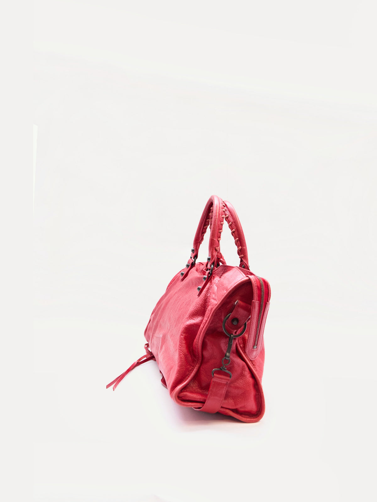 Balenciaga Red City Bag