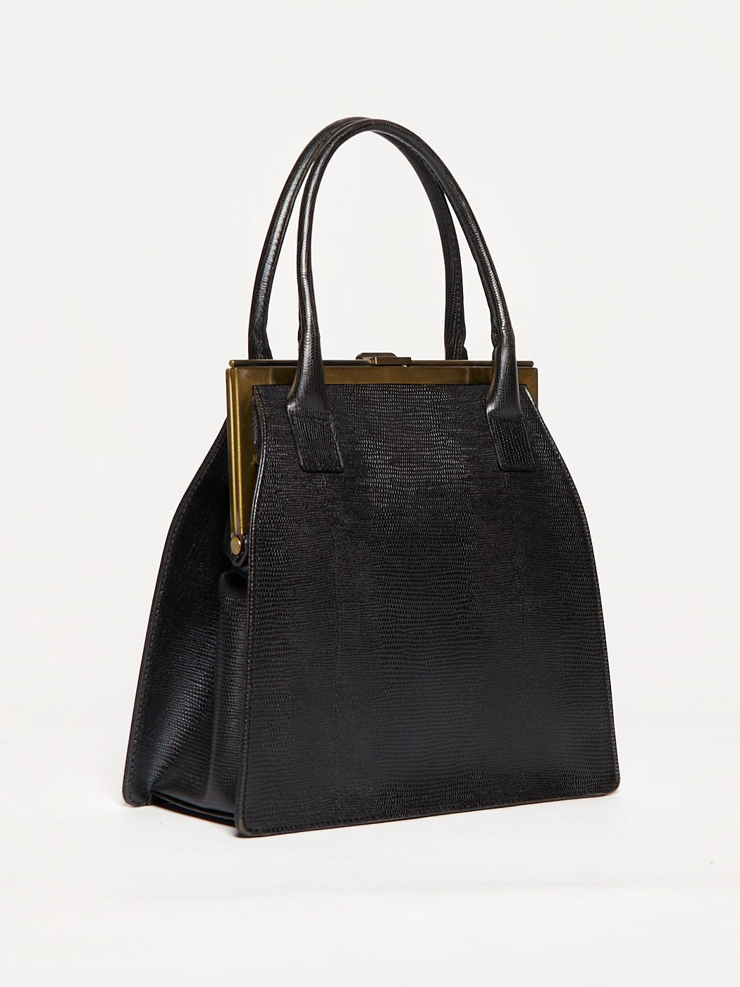 Jean Paul Gaultier Leather Top Handle Bag
