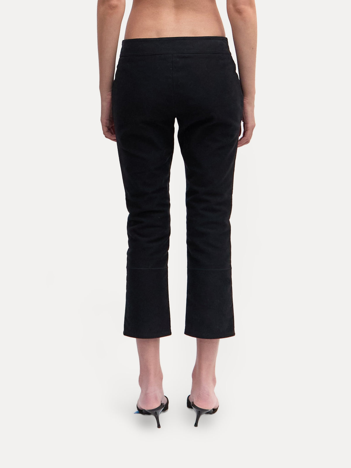 90's Navy Gucci Cropped Trouser