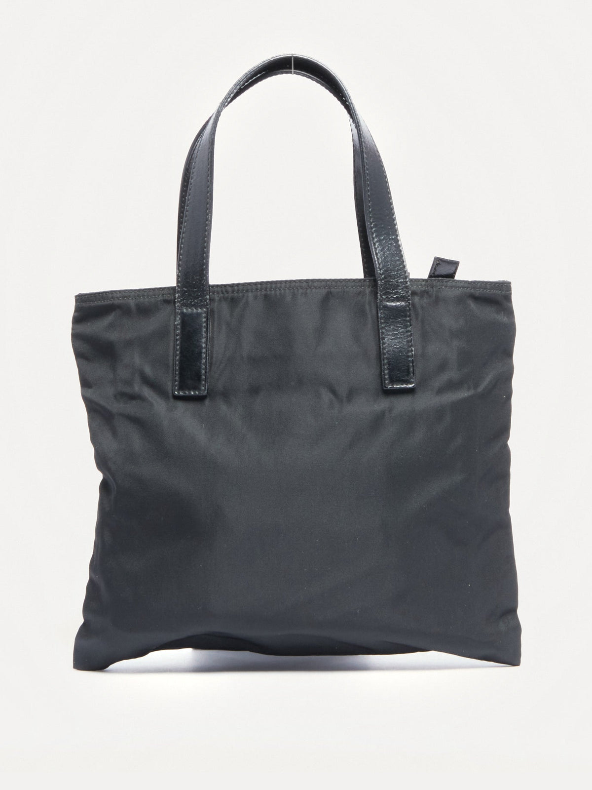 90's Prada Black Nylon Mini Hand Bag