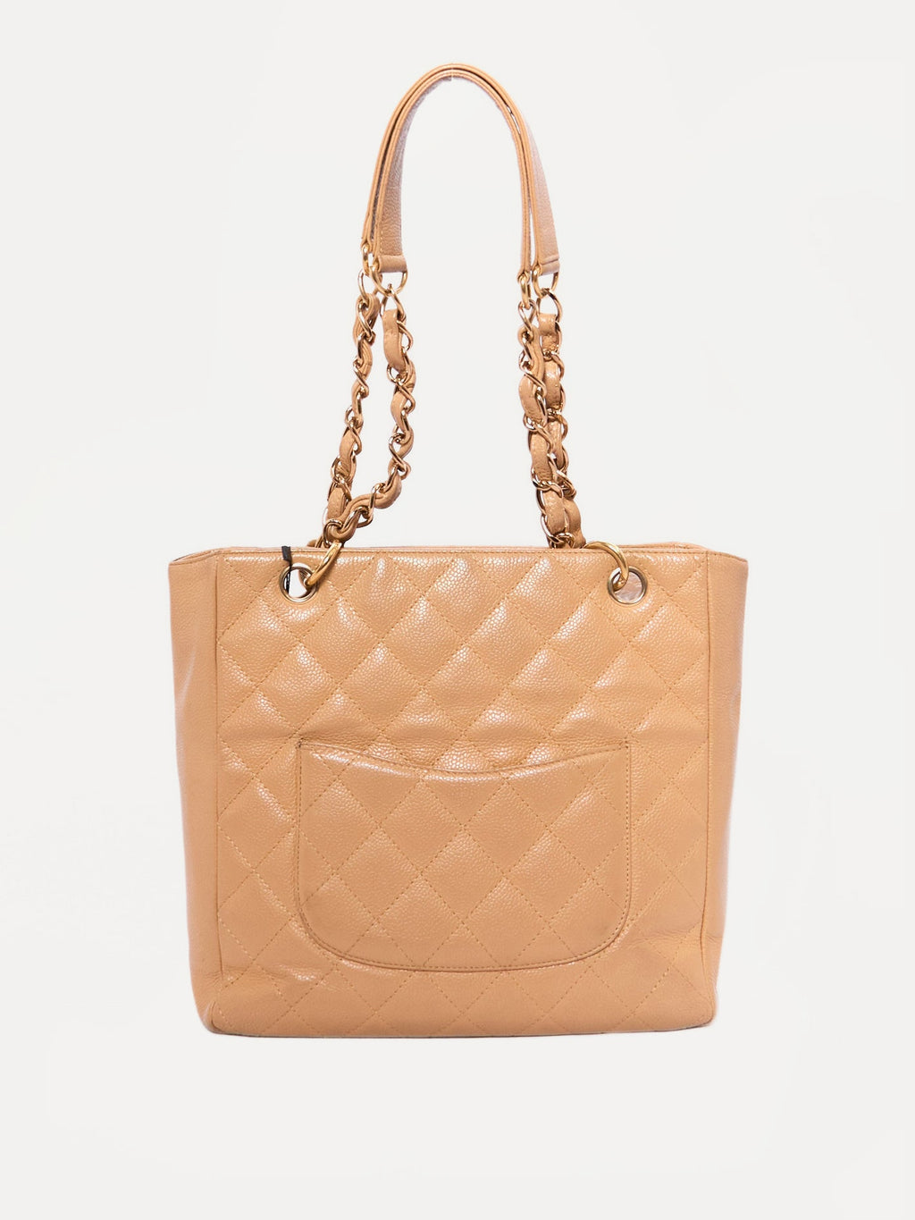 Chanel Tan Petit Shopping Tote