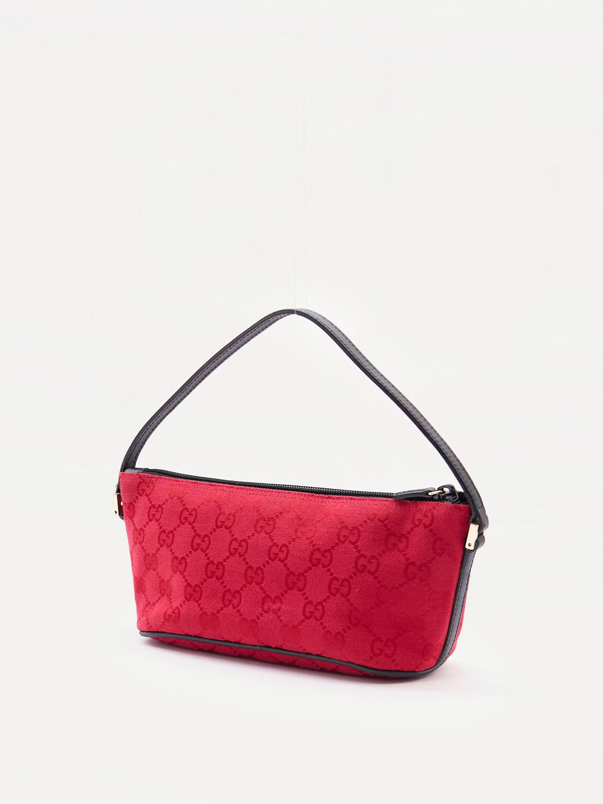 Gucci Red GG Monogram Pochette