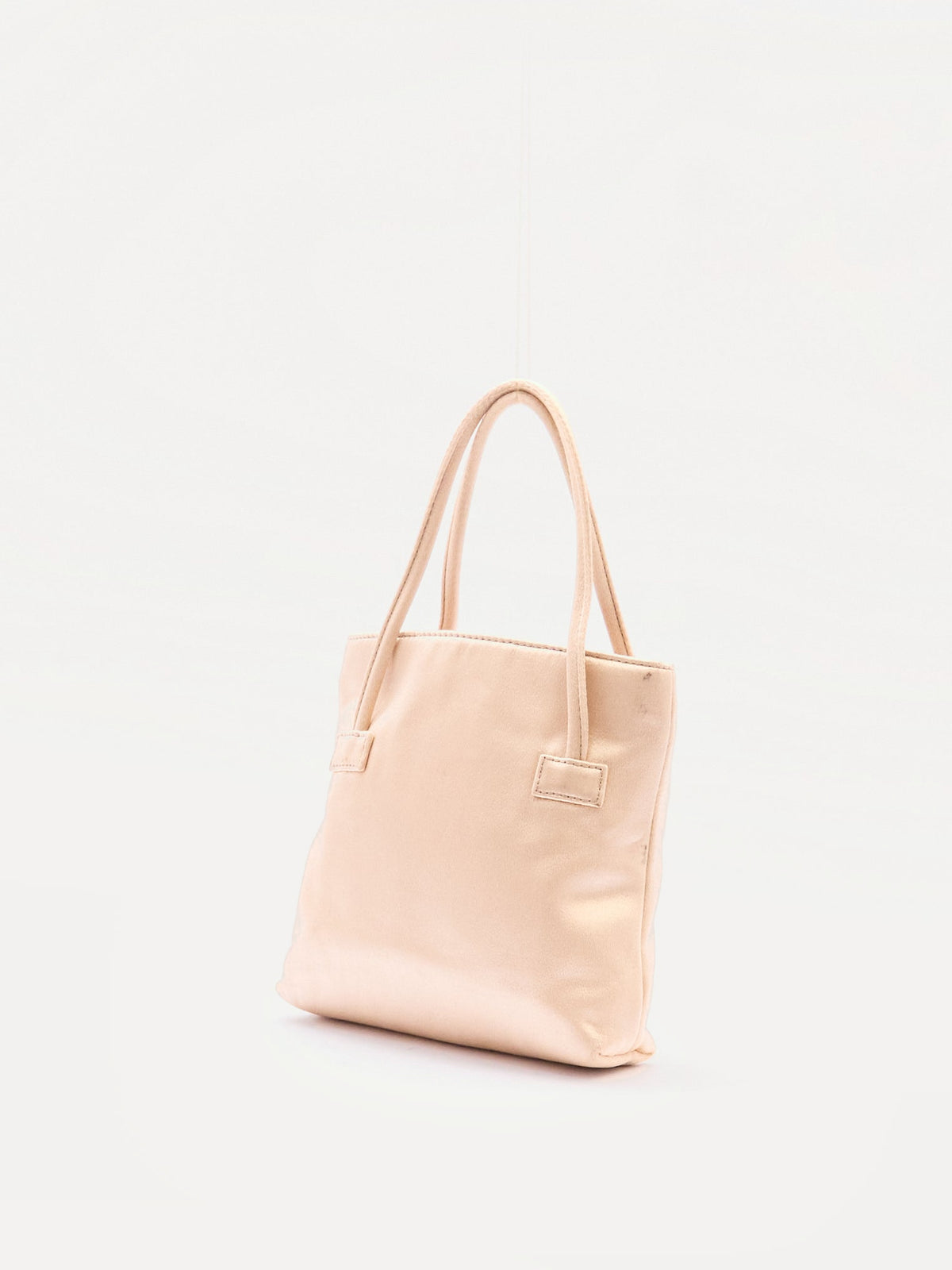 Gucci GG Beige Satin Mini Hand Bag