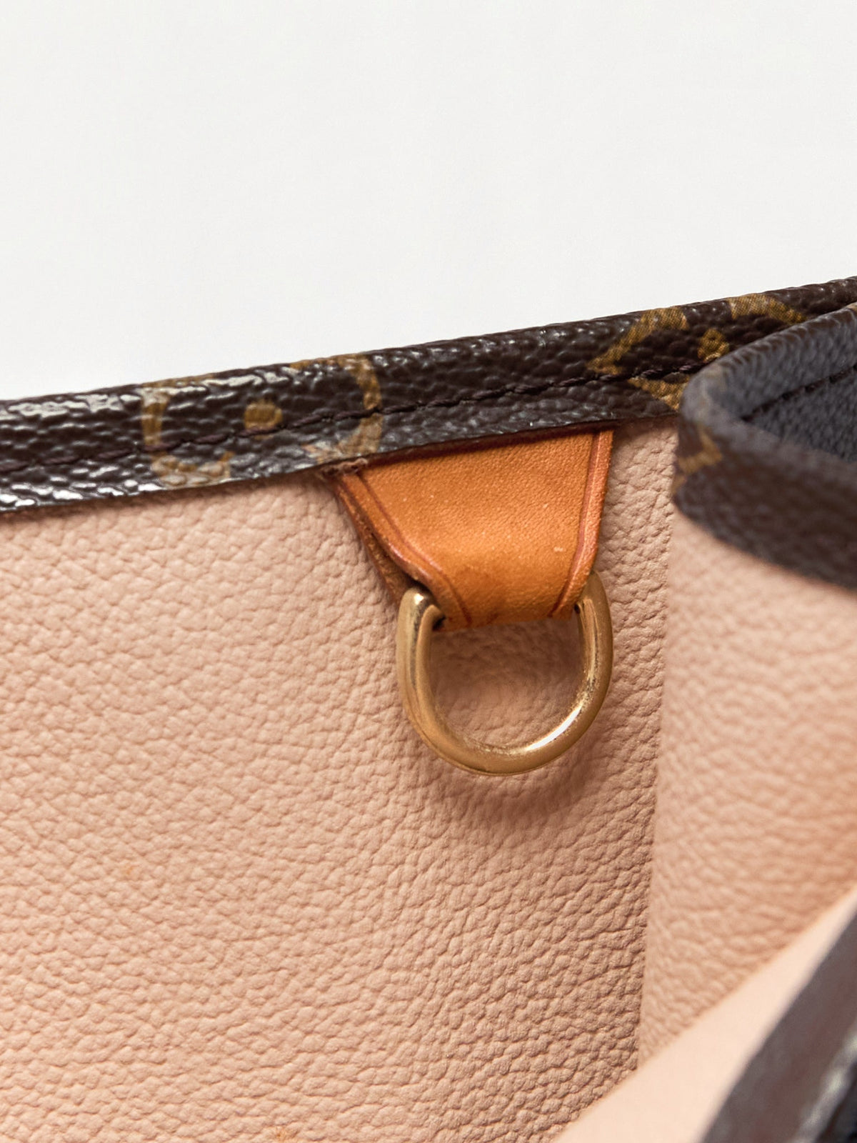 Louis Vuitton Sac Plat Brown Monogram Tote Bag