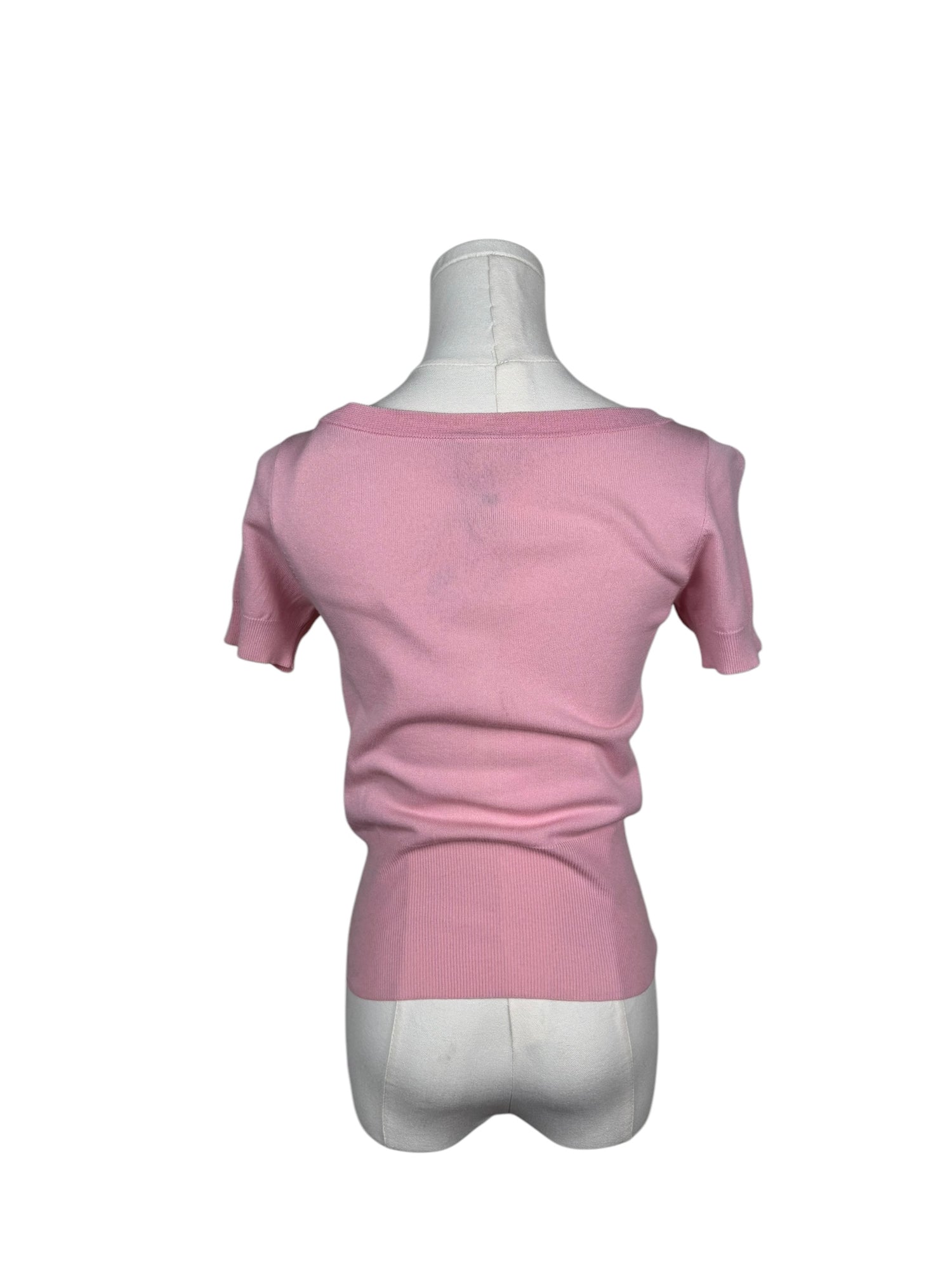 Vivienne Westwood Pink Orb Short Sleeve V-Neck