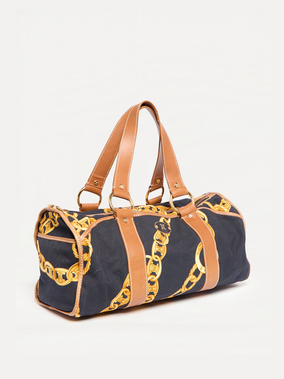 Celine Chain Print Duffel
