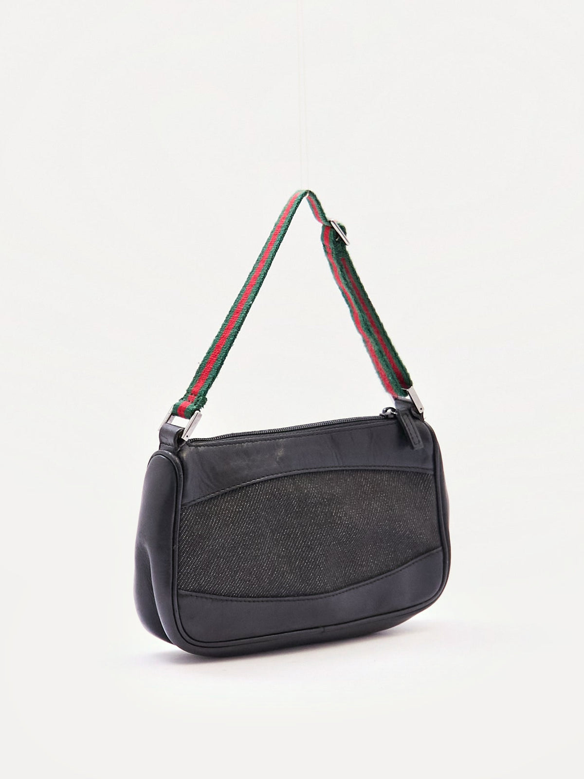 Gucci Black Sherry Canvas Pouch