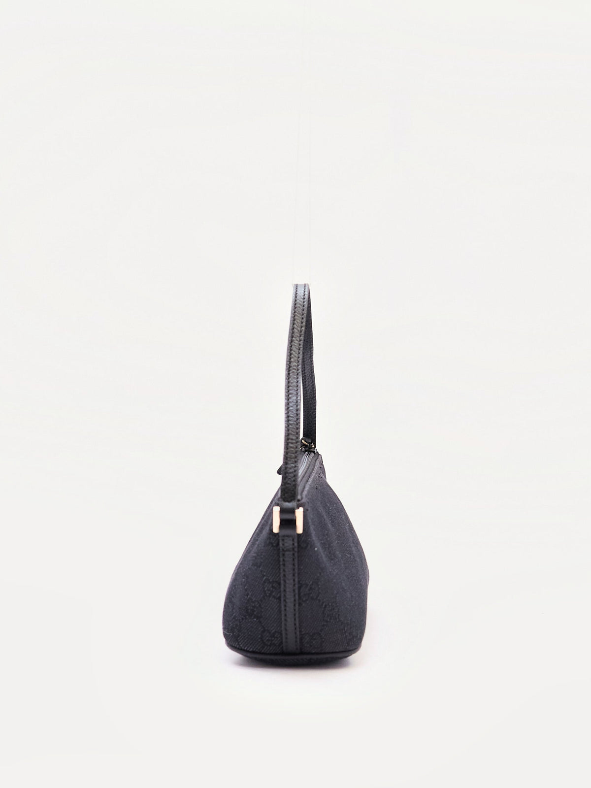 Gucci Black Monogram Pochette