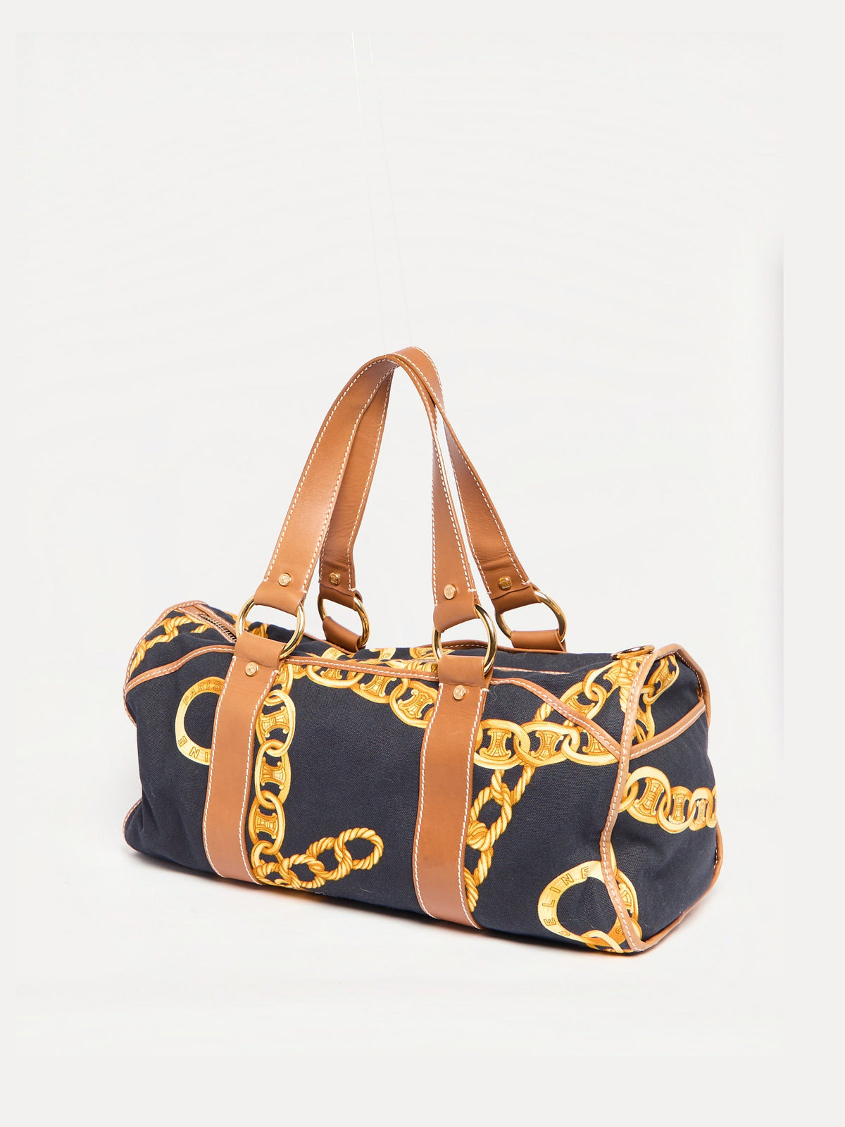 Celine Chain Print Duffel