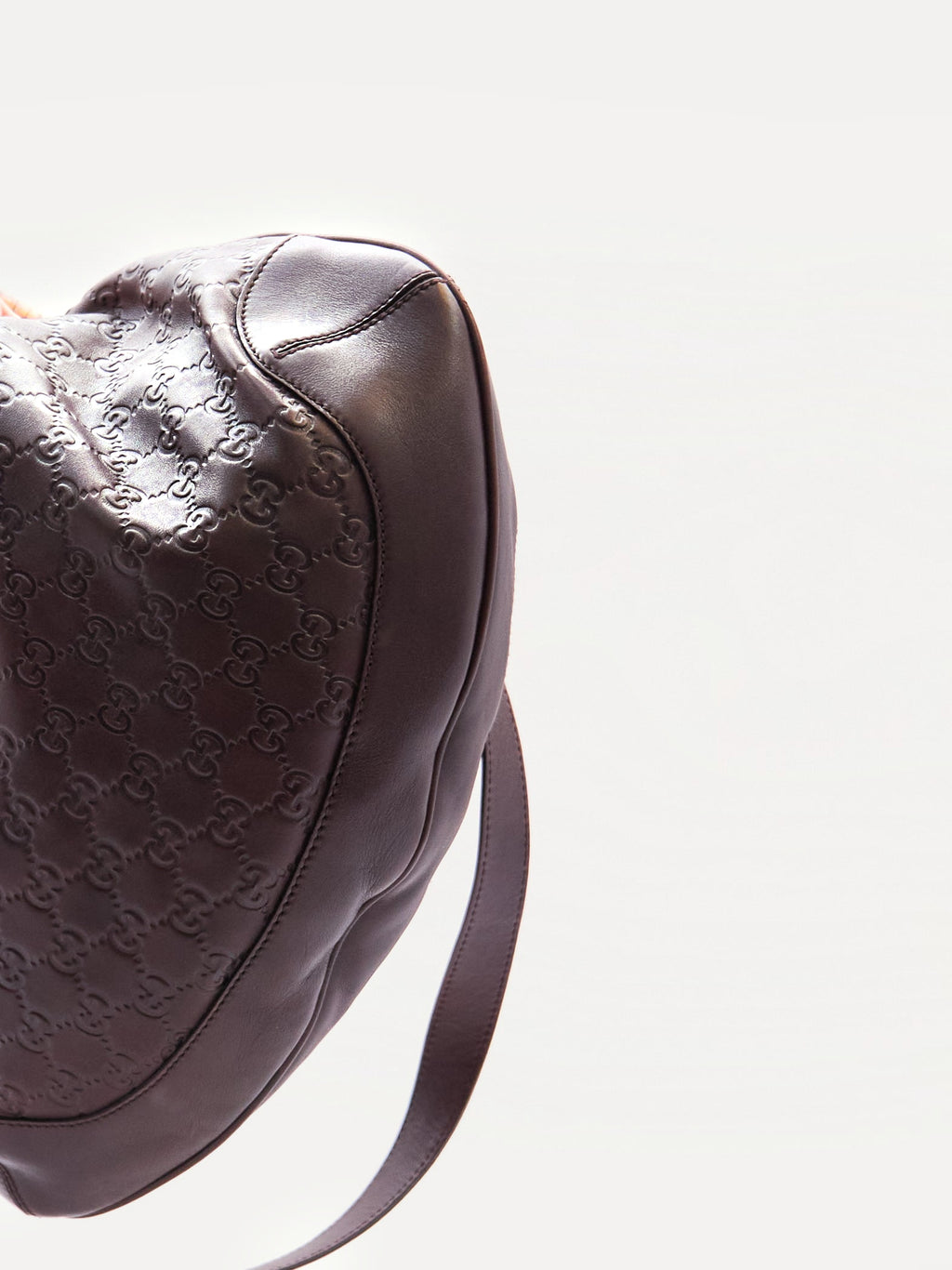 Gucci Guccissima Bamboo Handle Bag