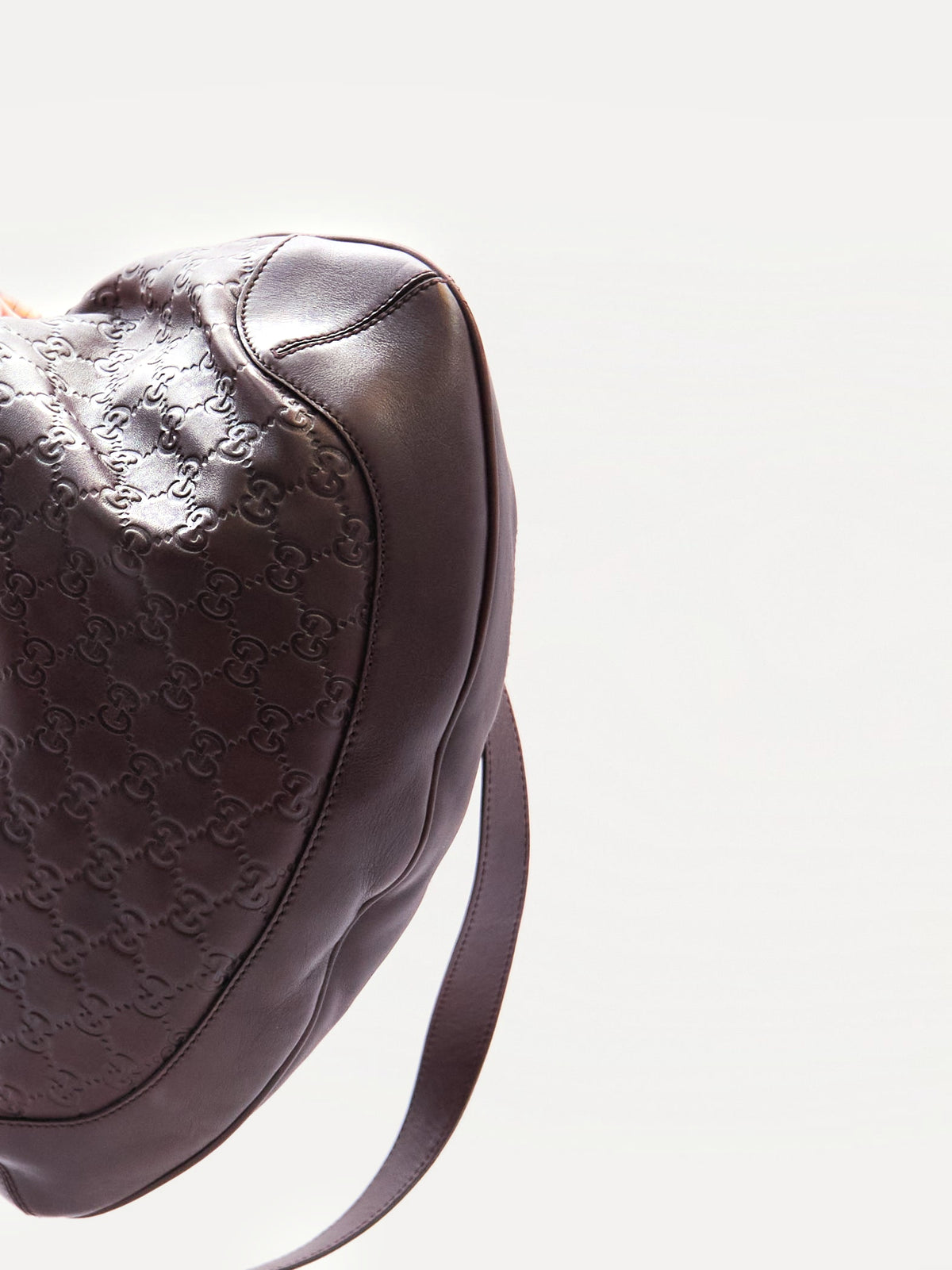 Gucci Guccissima Bamboo Handle Bag