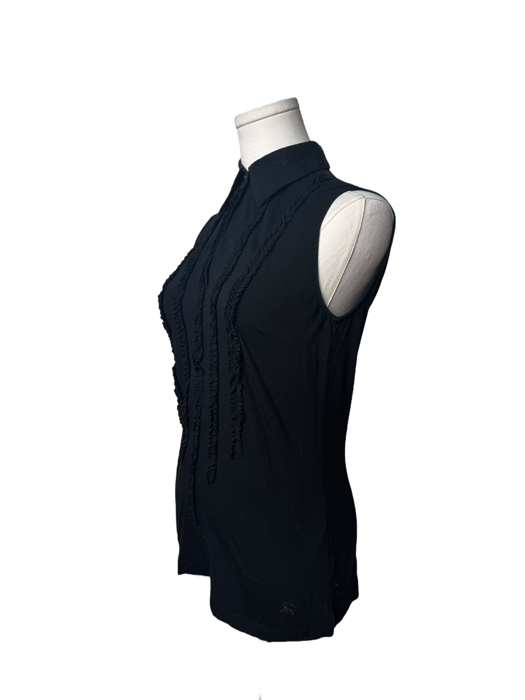 Vintage Black Burberry Tank Top