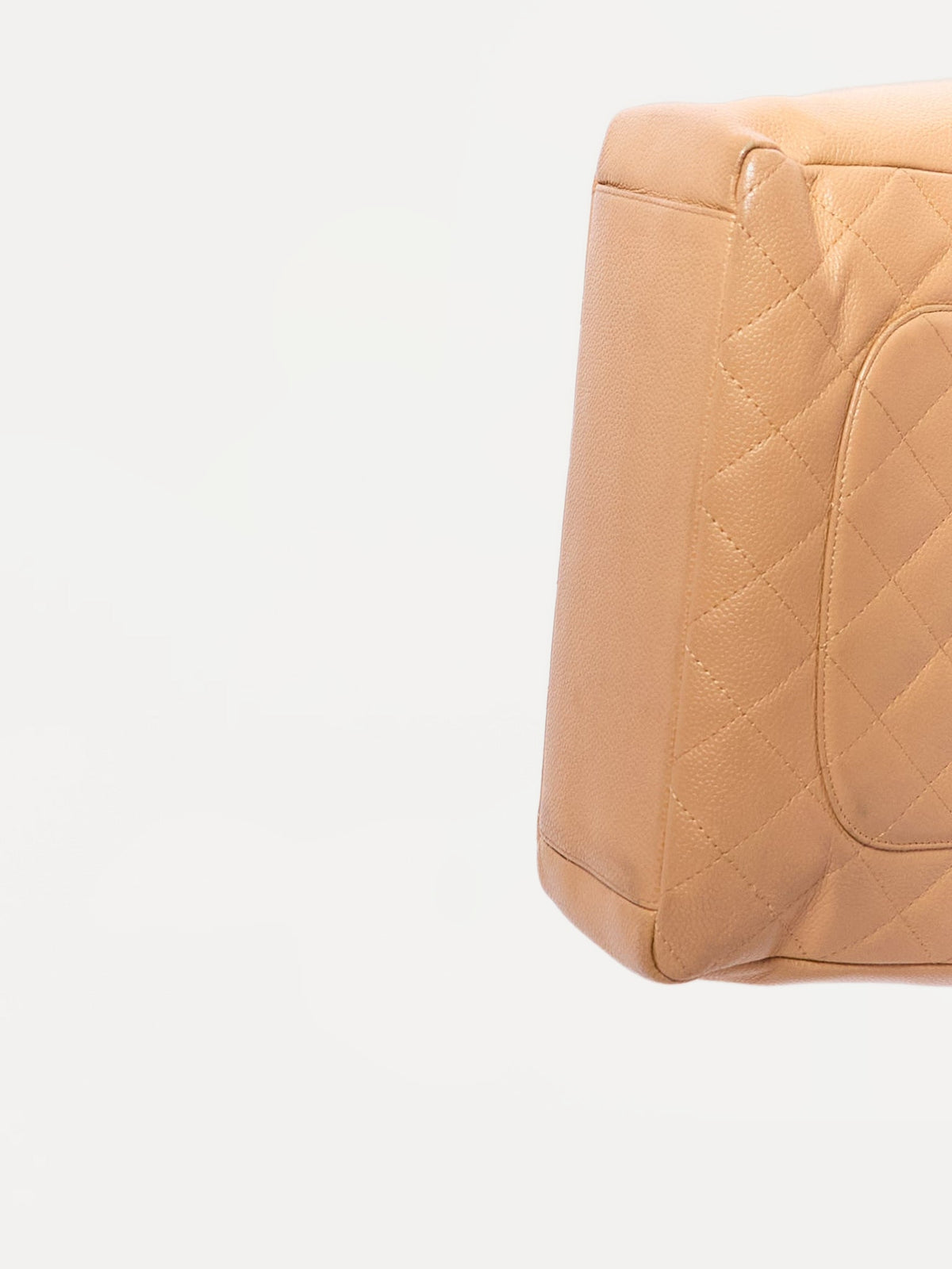 Chanel Tan Petit Shopping Tote