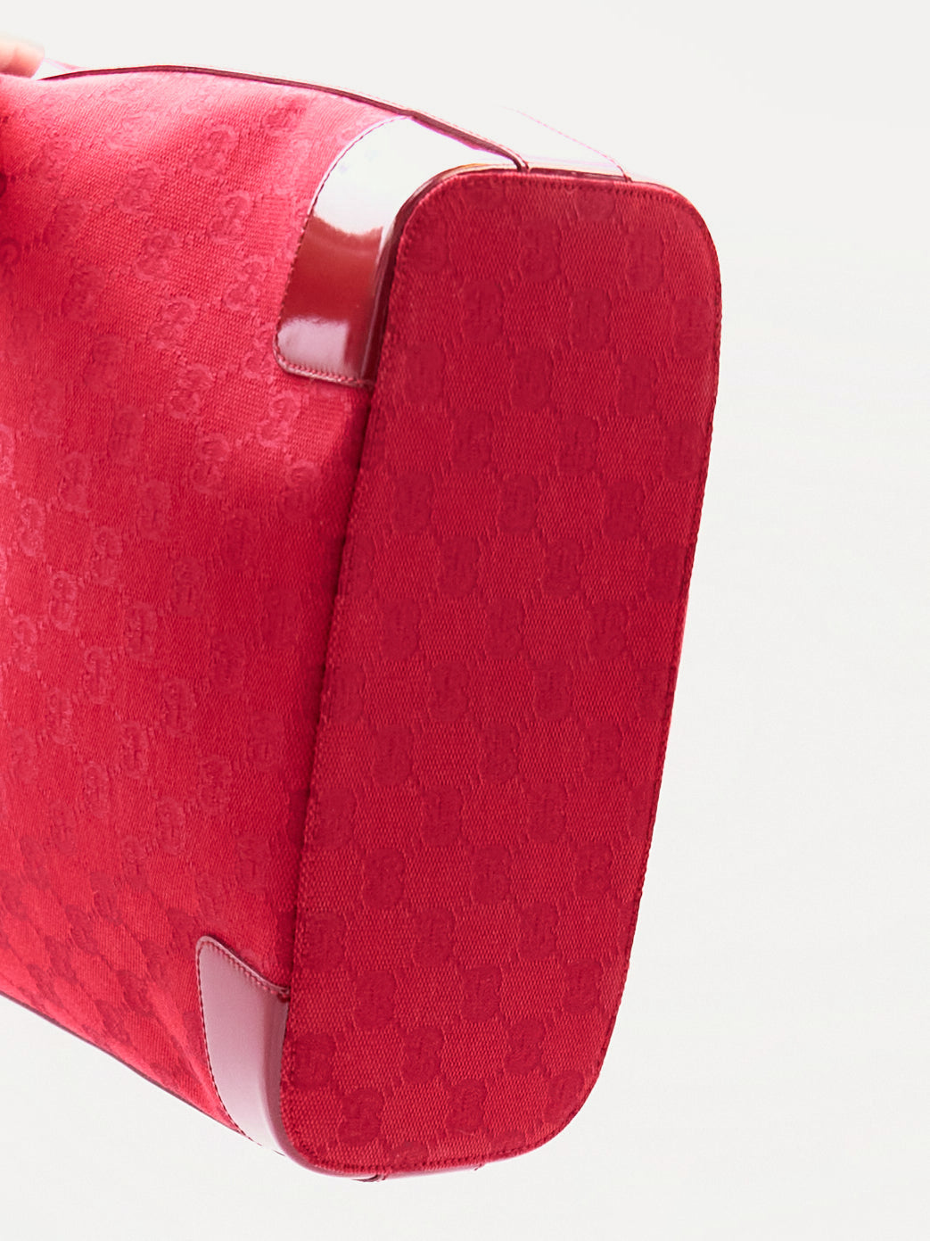 Gucci Red Monogram Sholder Bag