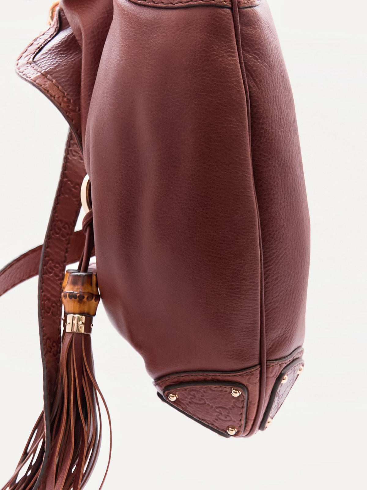 Gucci Black Leather Indy Bag