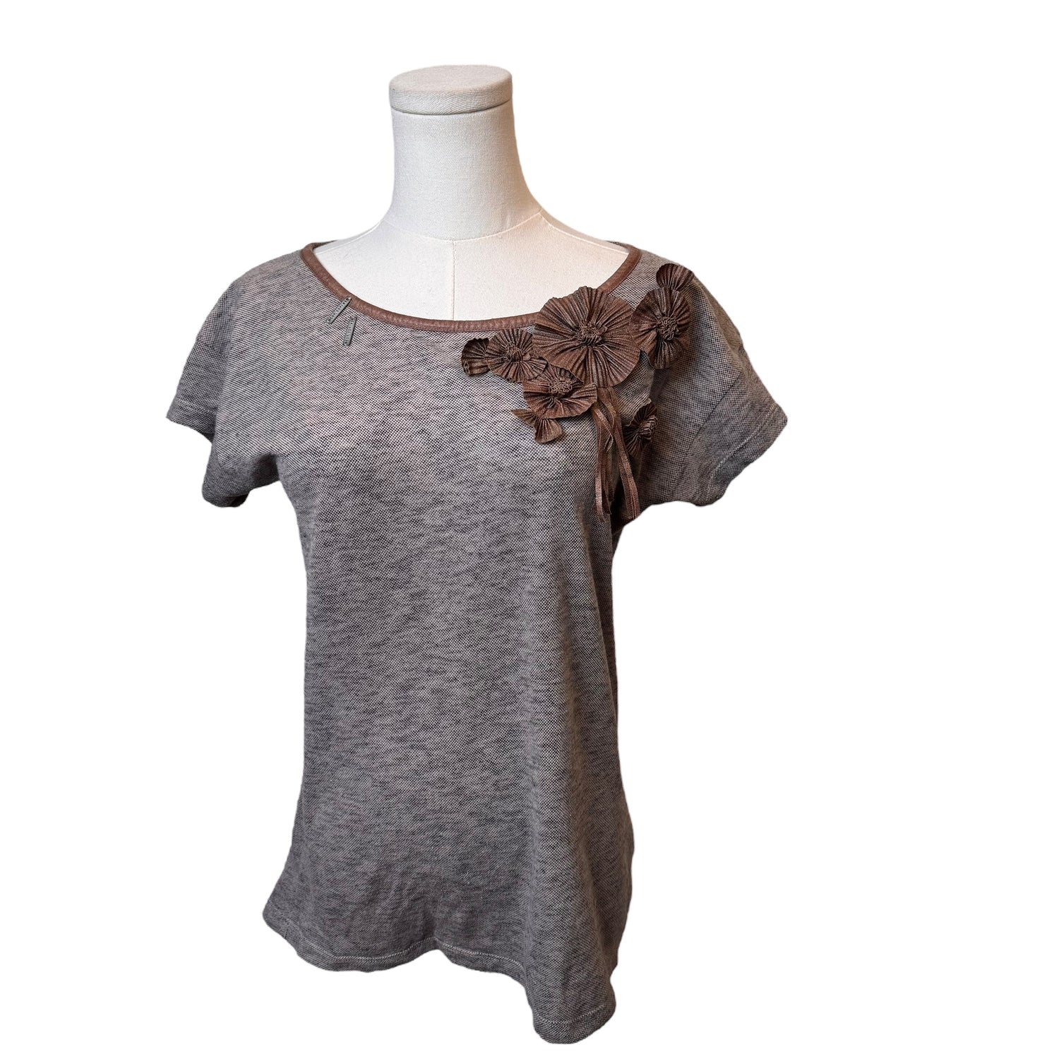 Cop Copine T-Shirt w/ Flower Decal