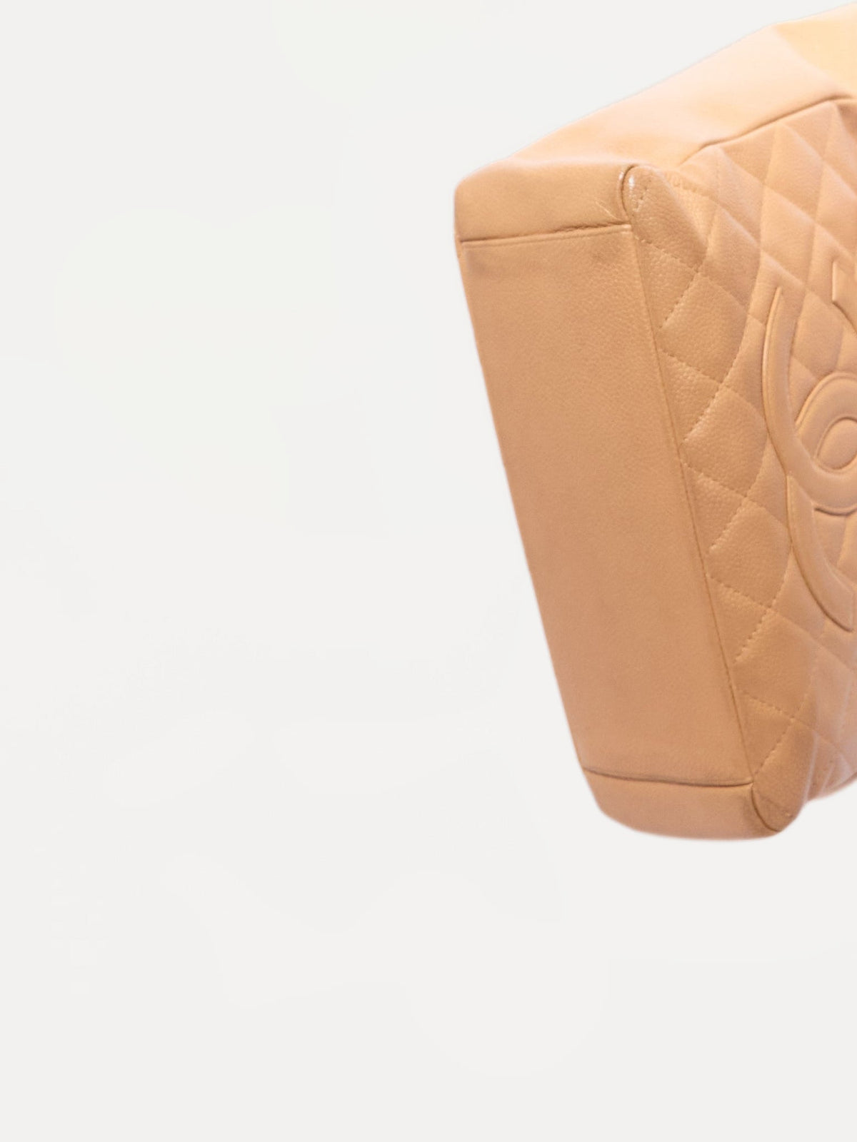Chanel Tan Petit Shopping Tote
