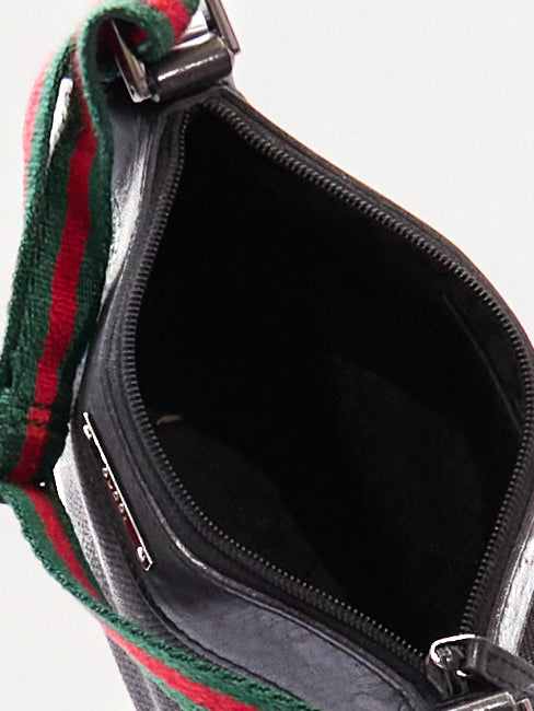 Gucci Black Sherry Canvas Pouch
