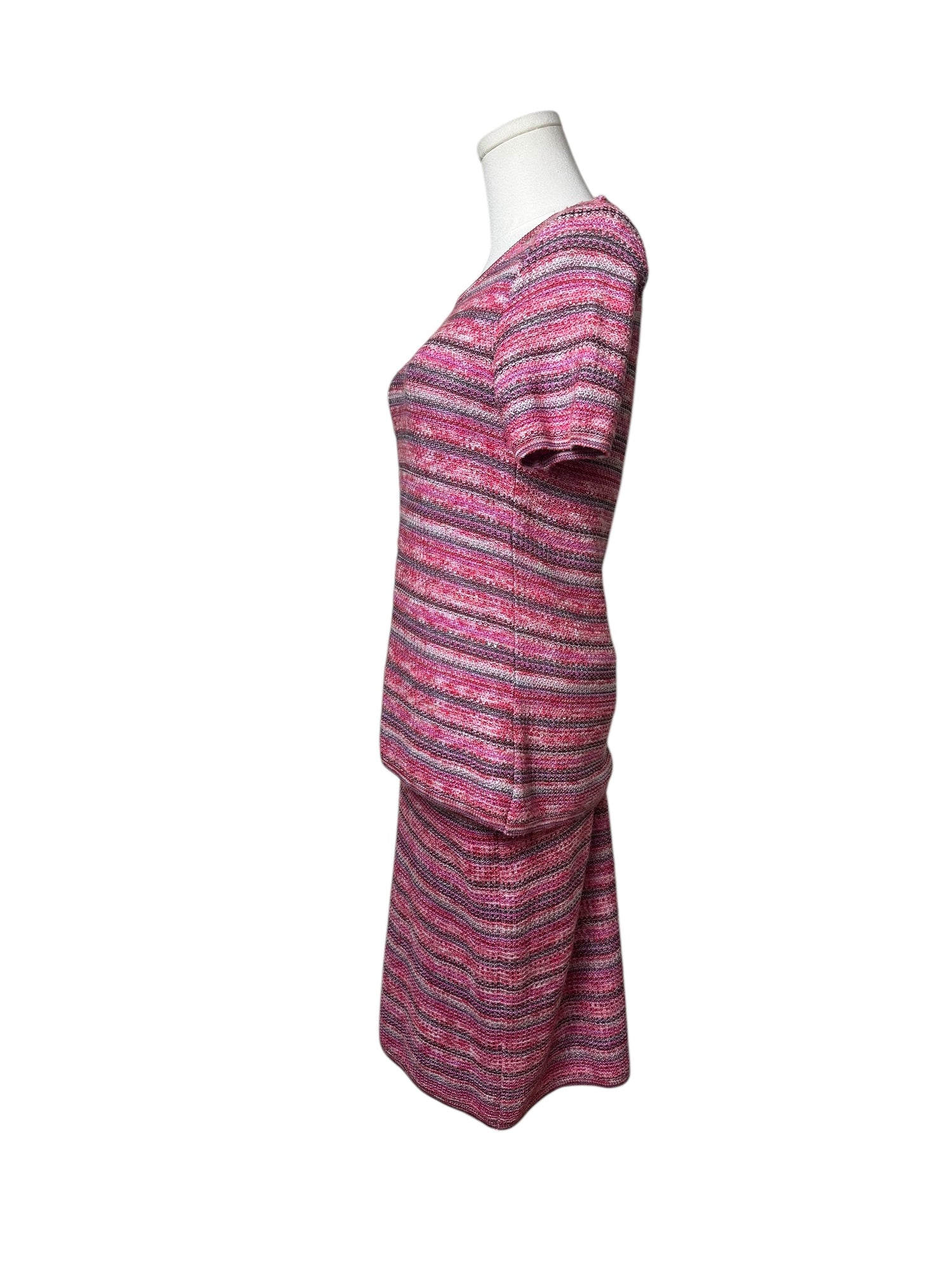 Missoni Knit Pink Skirt/Top Set