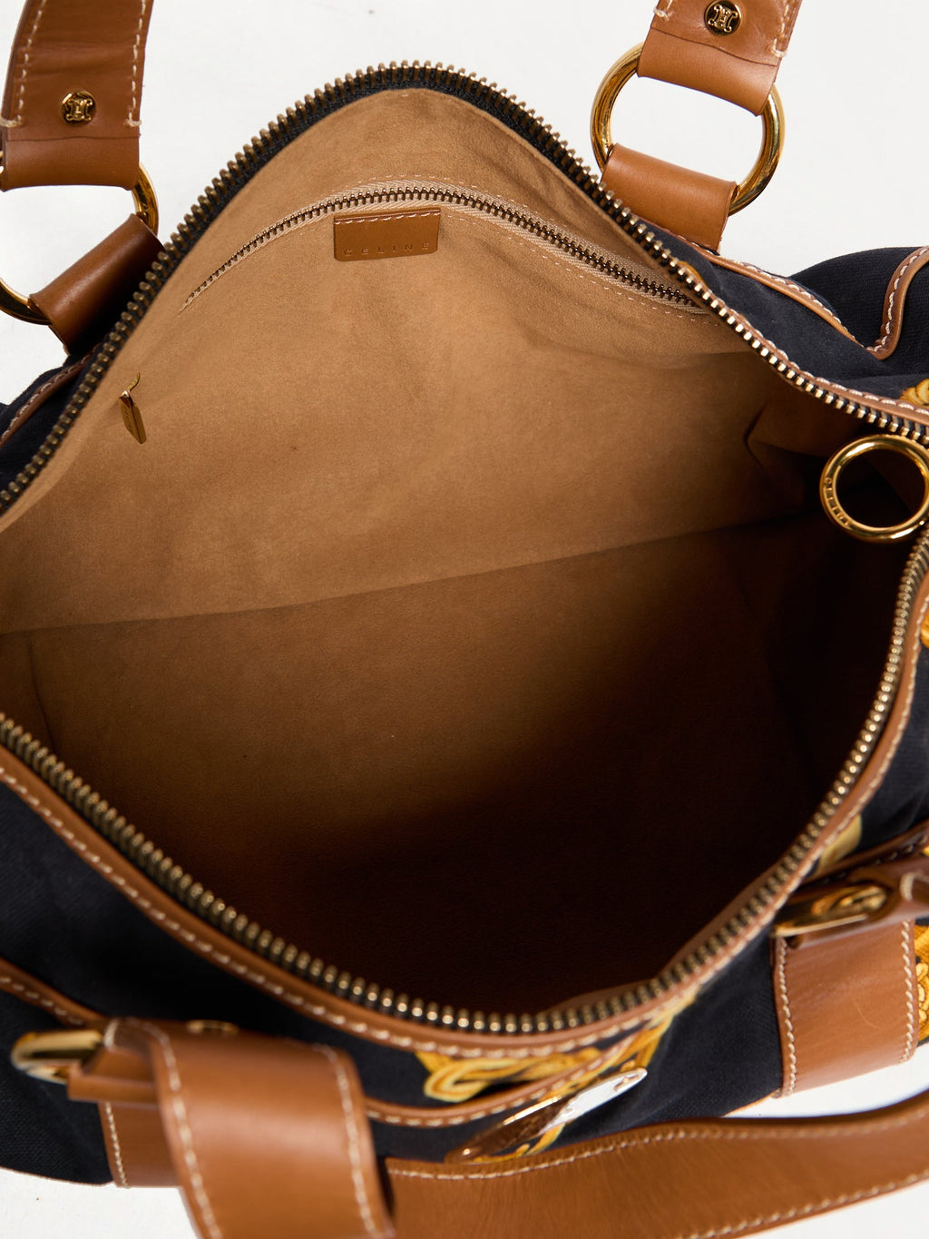 Celine Chain Print Duffel