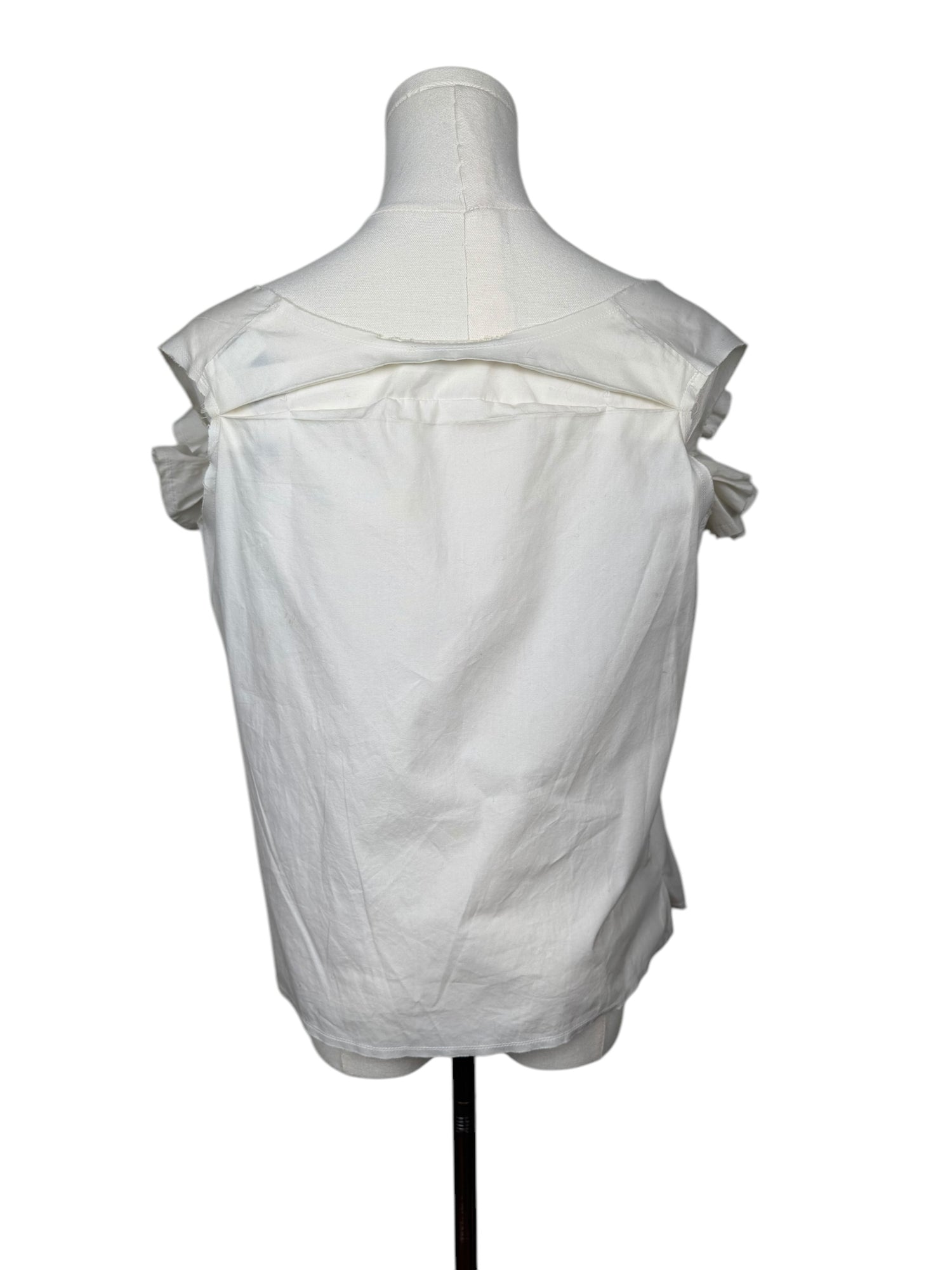 Comme des Garçons White 3D Tank